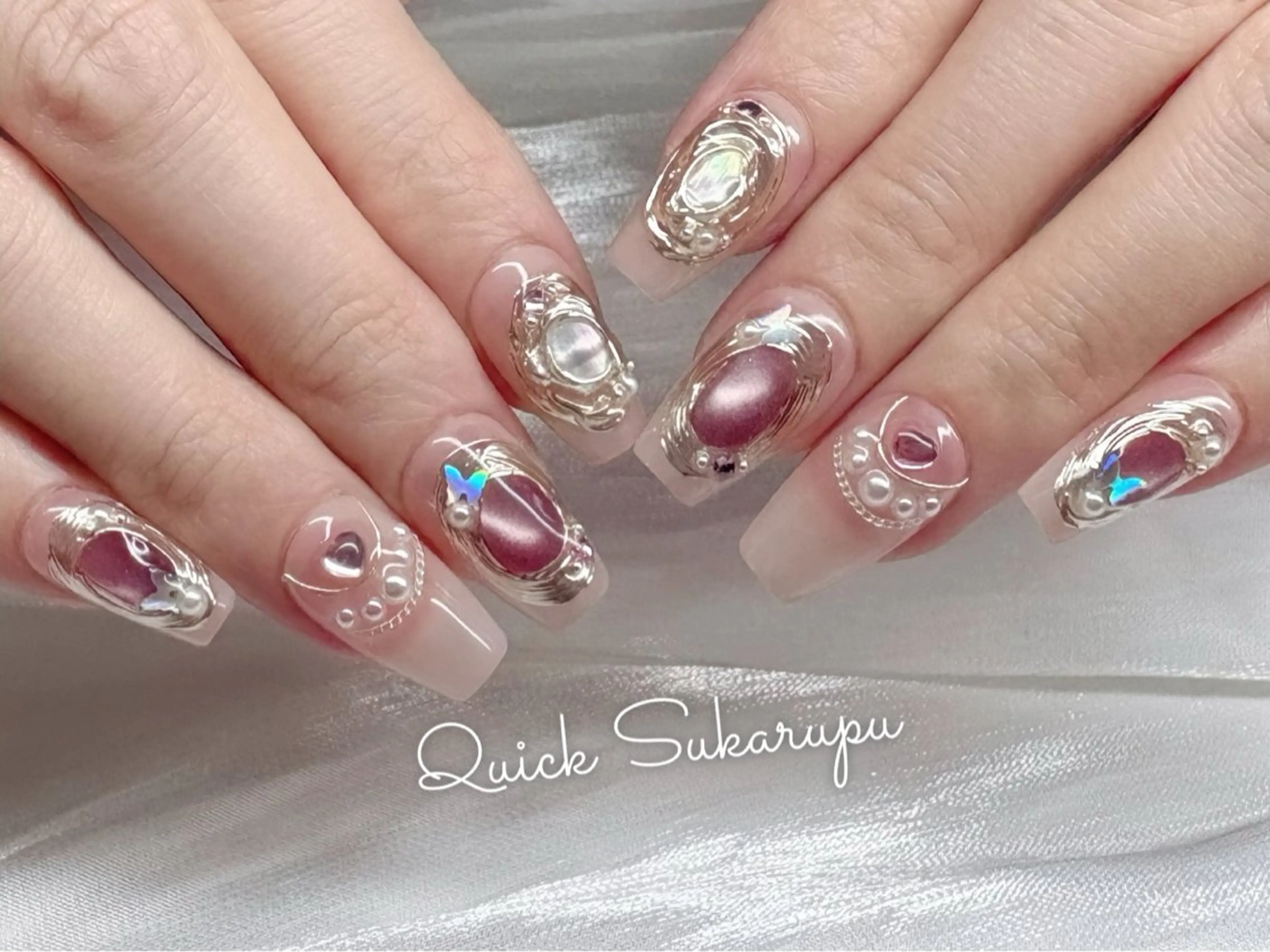 ネイル ハンドネイル Quick Sukarupu新宿のネイルデザイン