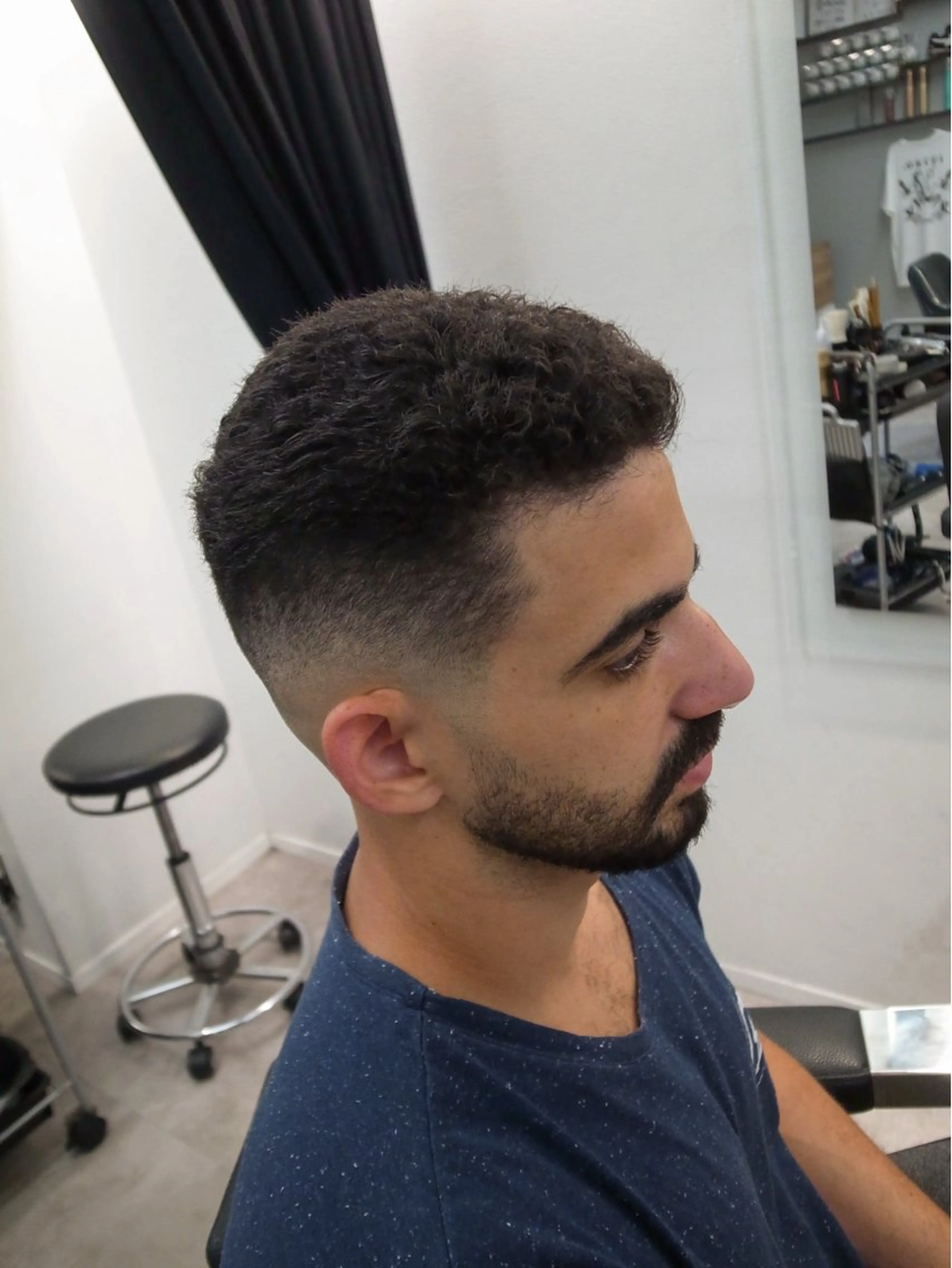 ショート パーマ メンズ カット INTRO SHIBUYA by Fi-Ne所属・💈メンズフェード 特化DAIYA💈のヘアスタイル