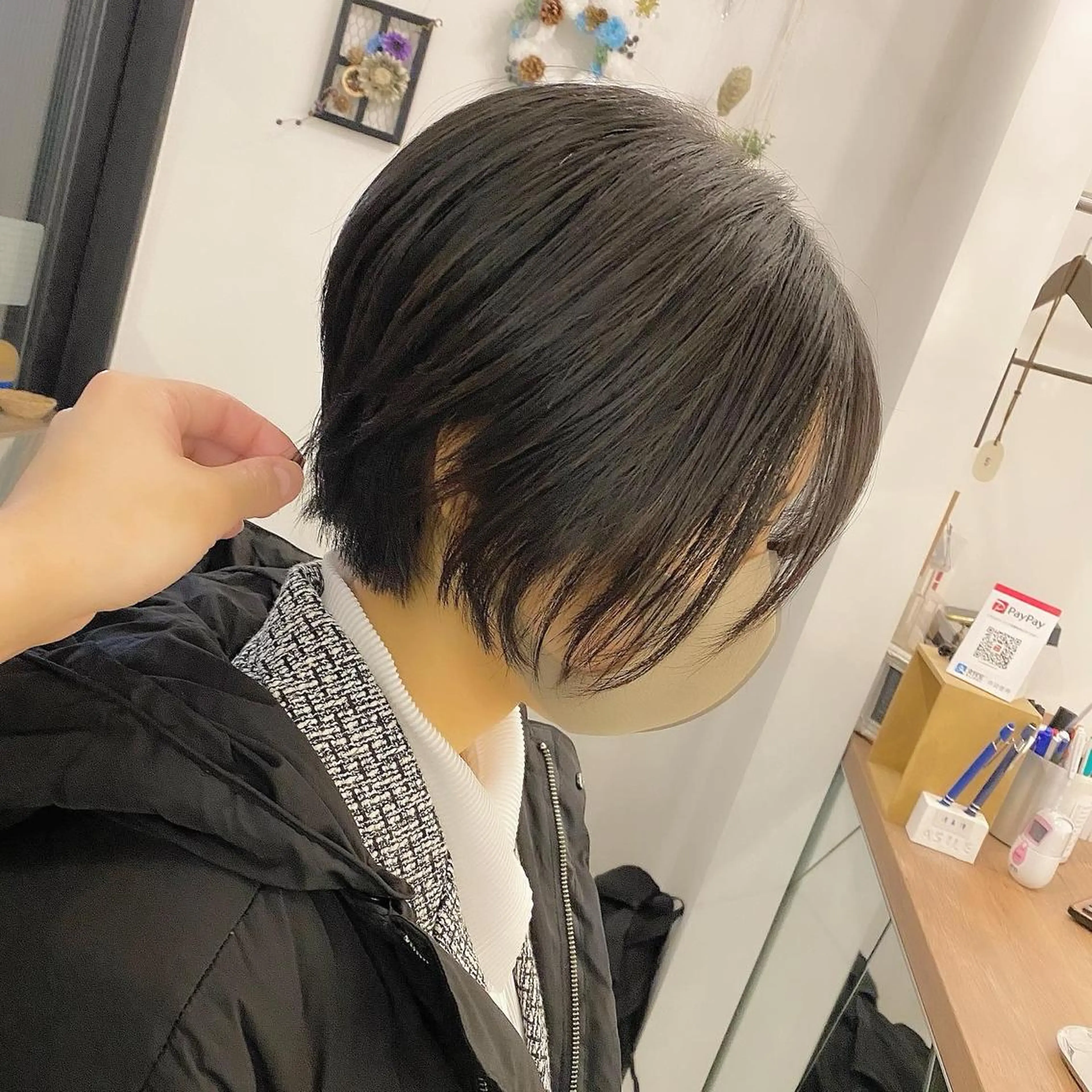 ショート ハンサムショート ショートヘア トリートメント SALOWIN 池袋Suite店所属・髪質改善特化 安東駿介のヘアスタイル