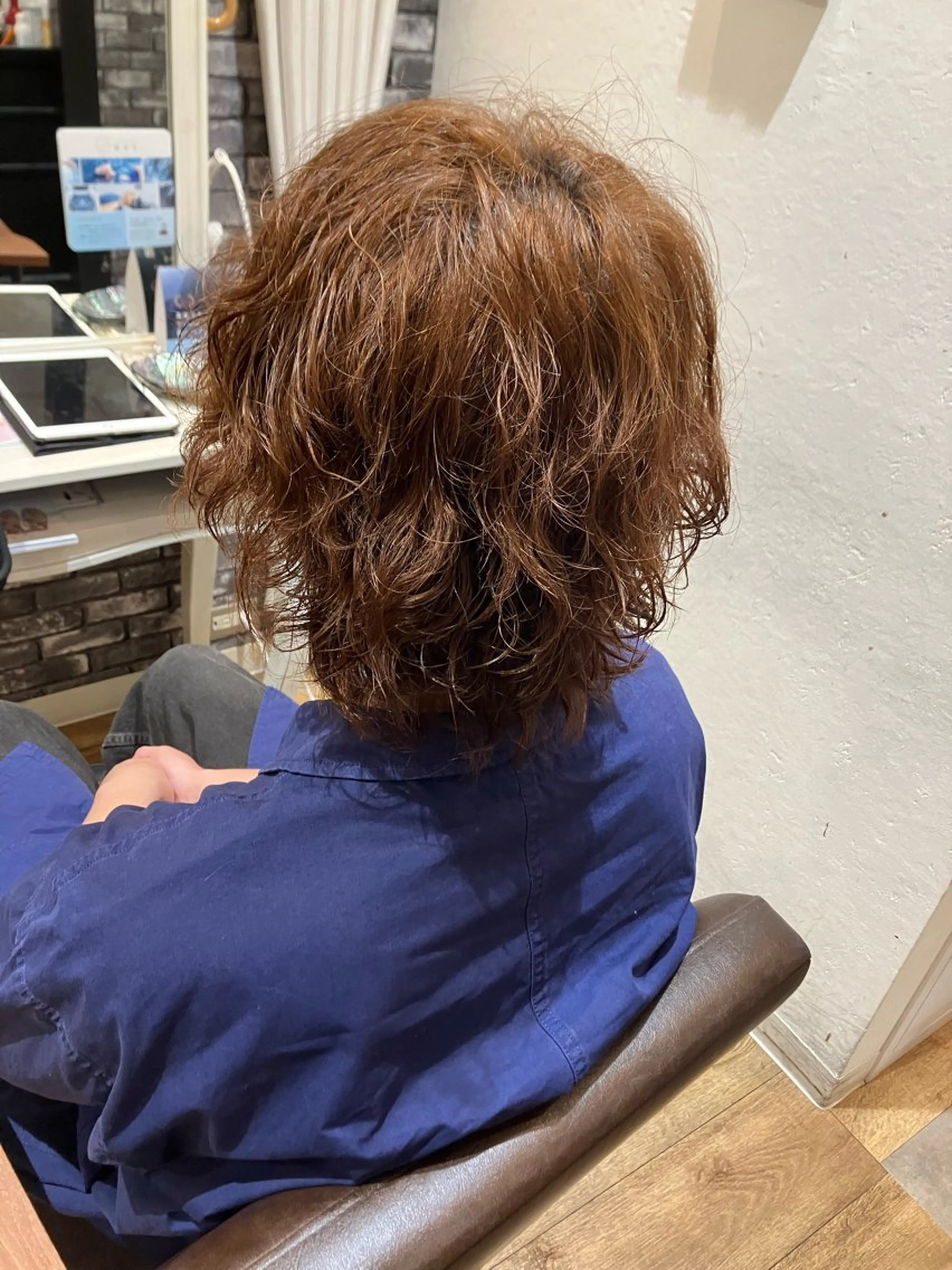 パーマ メンズ メンズパーマ えばら まい/attraのヘアスタイル