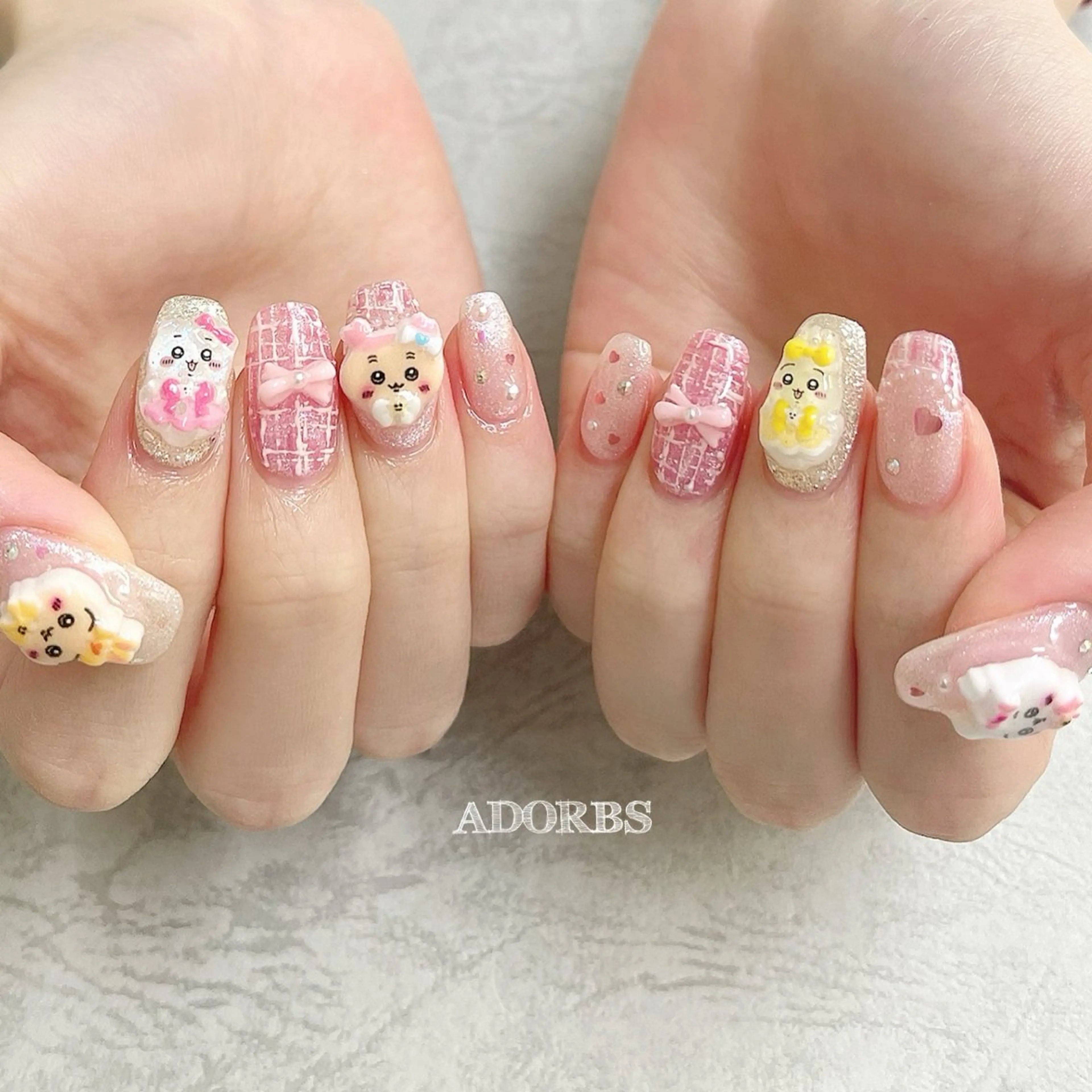 ネイル ハンドネイル ADORBS ✩上福岡Ranranのネイルデザイン