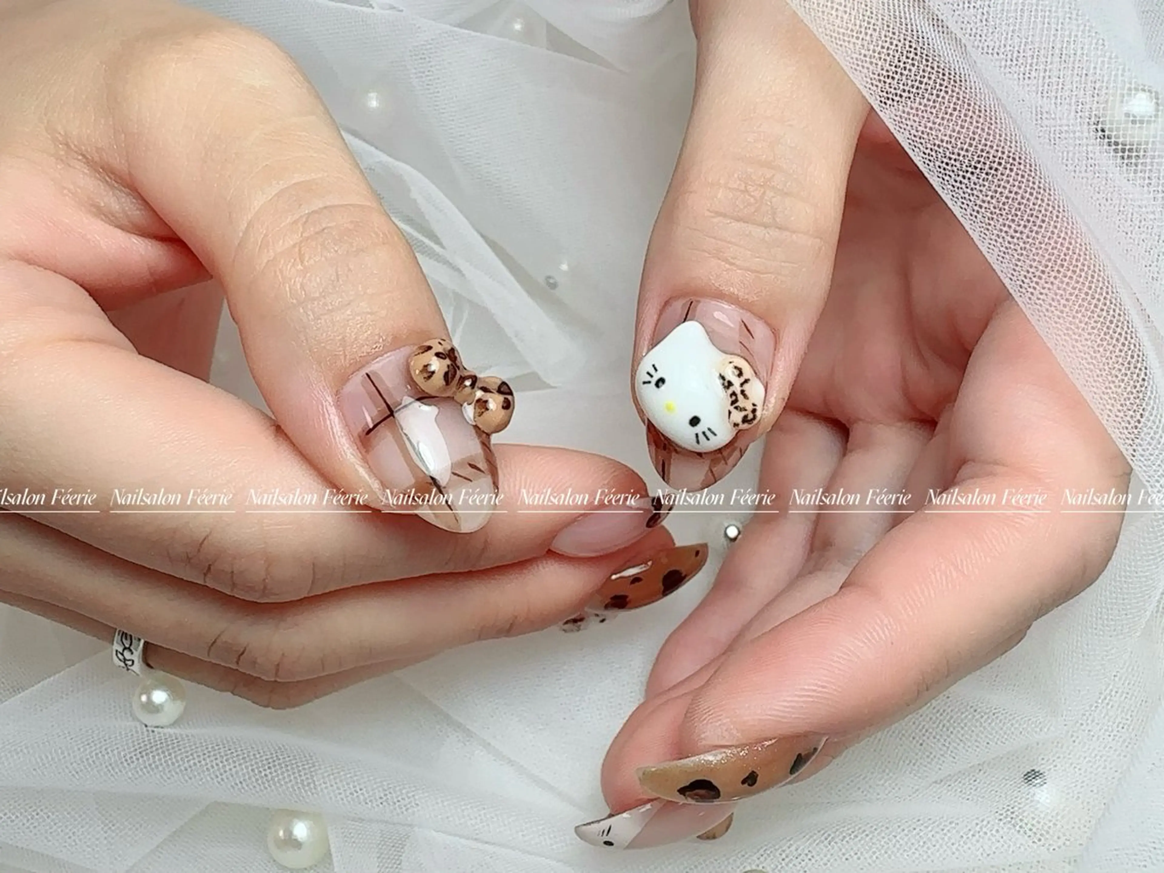 ネイル 成人式 長さ出し フットネイル フレンチネイル ジェルネイル ハンドネイル ハンドケア nail salon Feerieのネイルデザイン