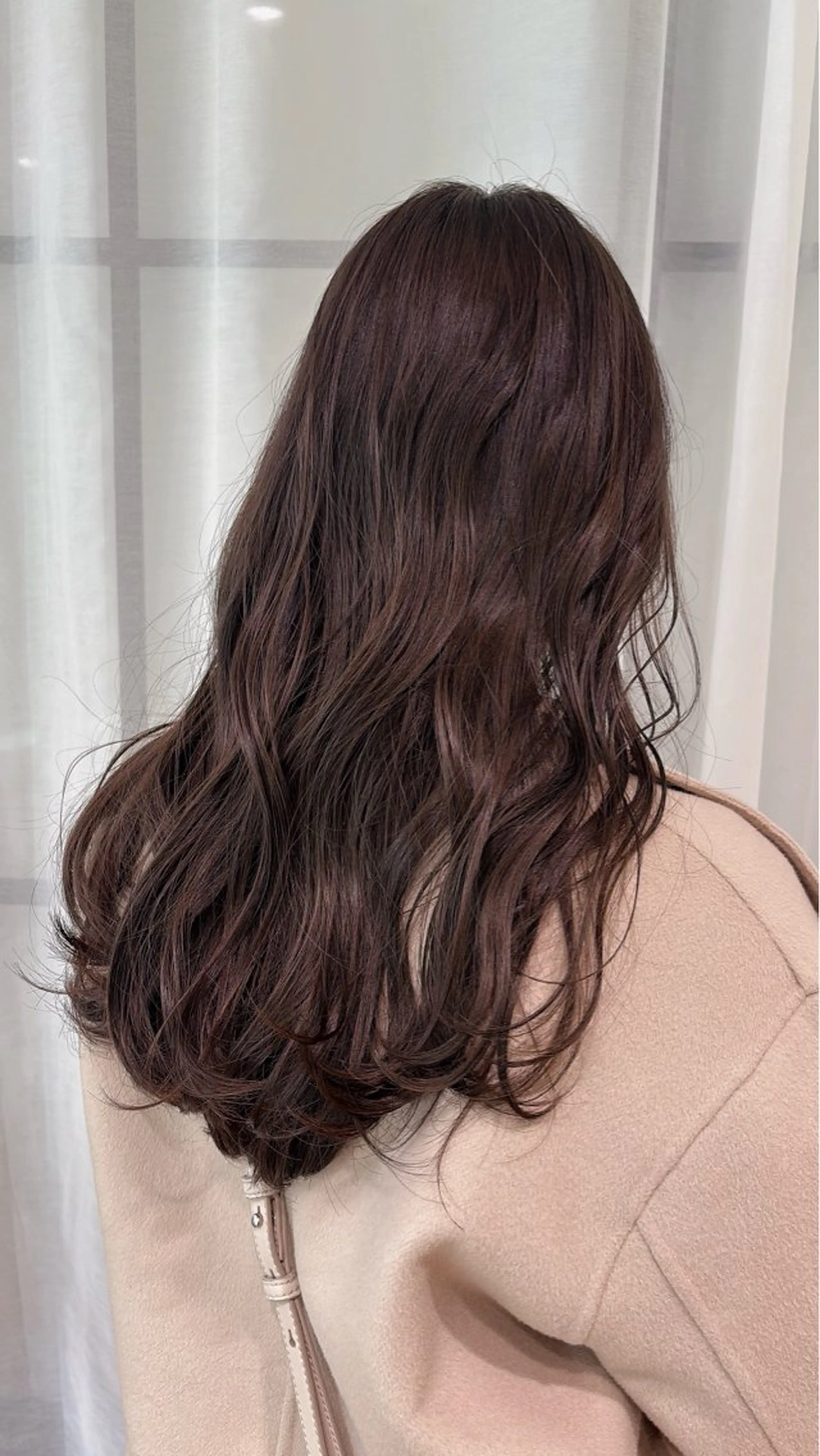 ロング カラー ブラウンカラー マロンブラウン 梅田美容室/カット /Maoのヘアスタイル