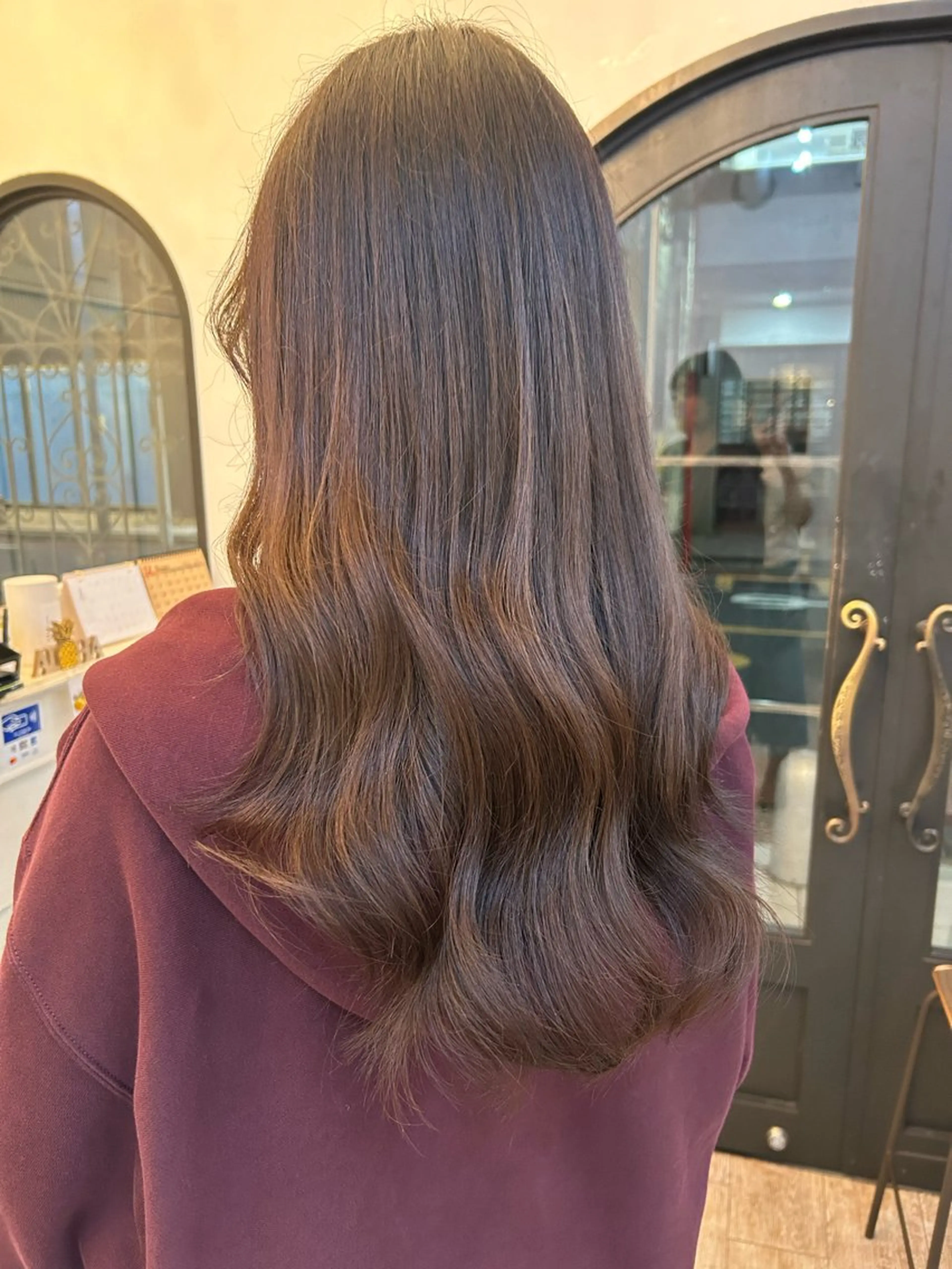 ロング カラー レディース自由が丘 ALoha🌷マナミのヘアスタイル