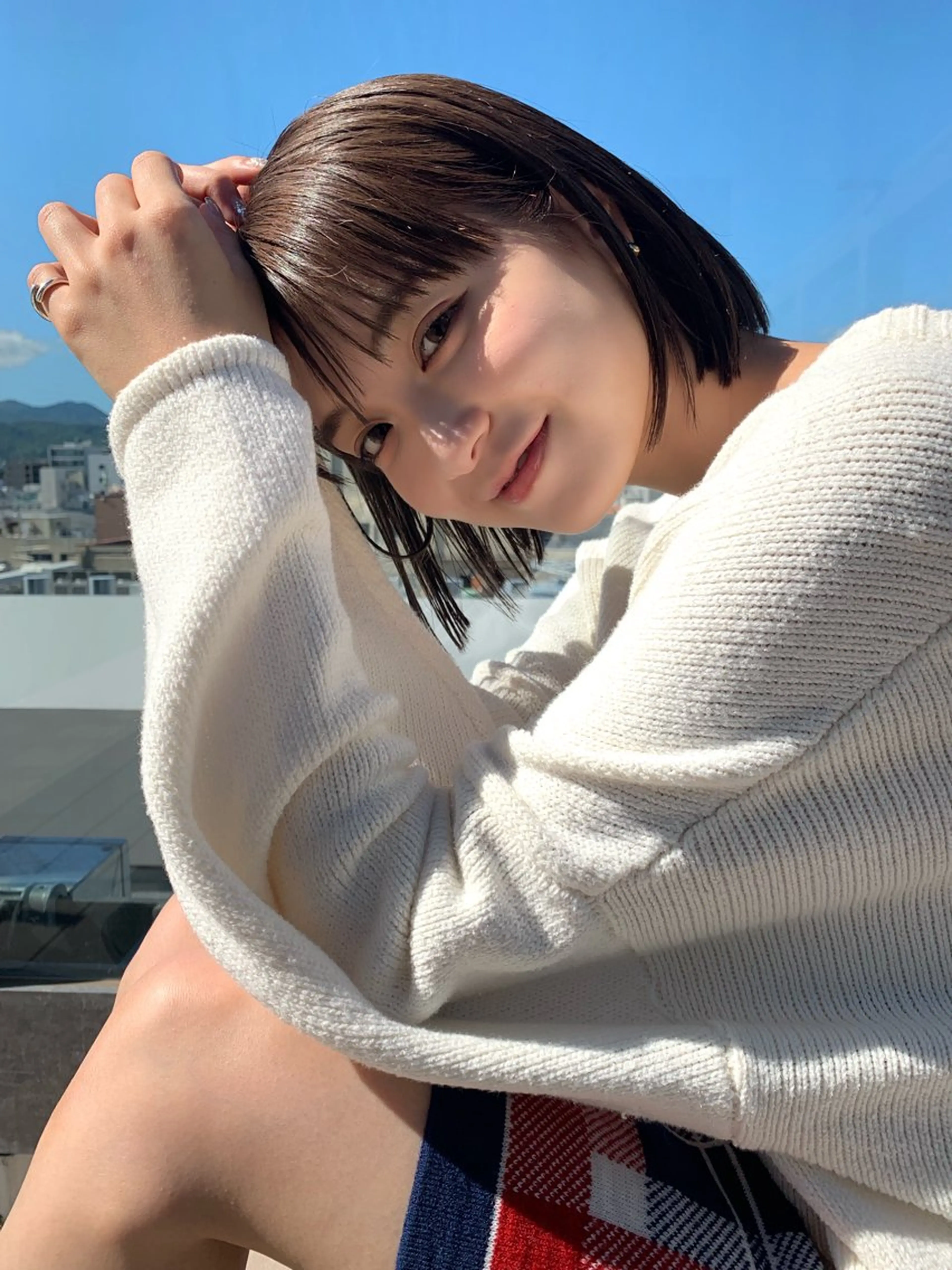 ショート カラー ヘアカラー トリートメント レディースカット🎀 NANAHAのヘアスタイル