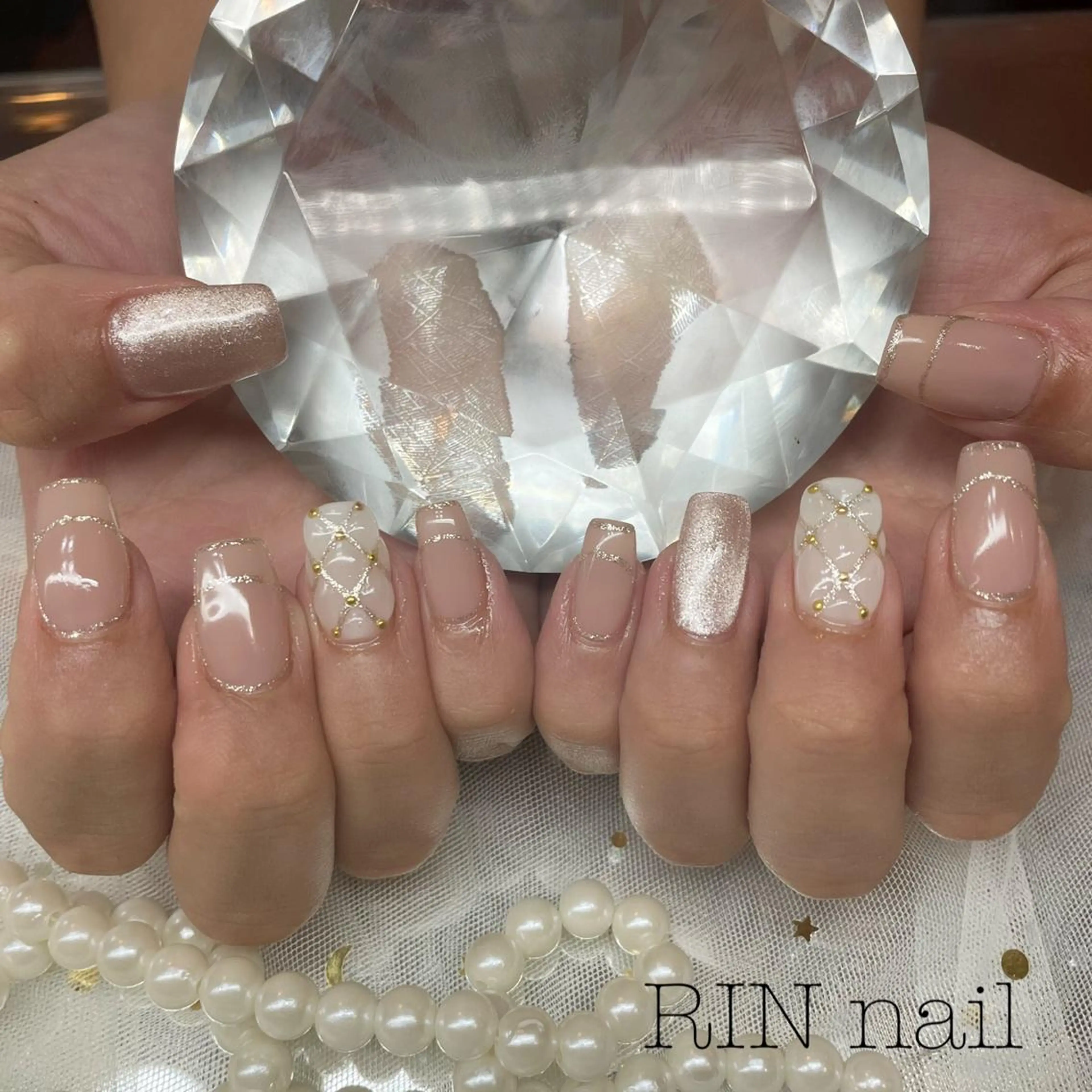 ネイル ハンドネイル ハンドケア RIN HOMEnailのネイルデザイン