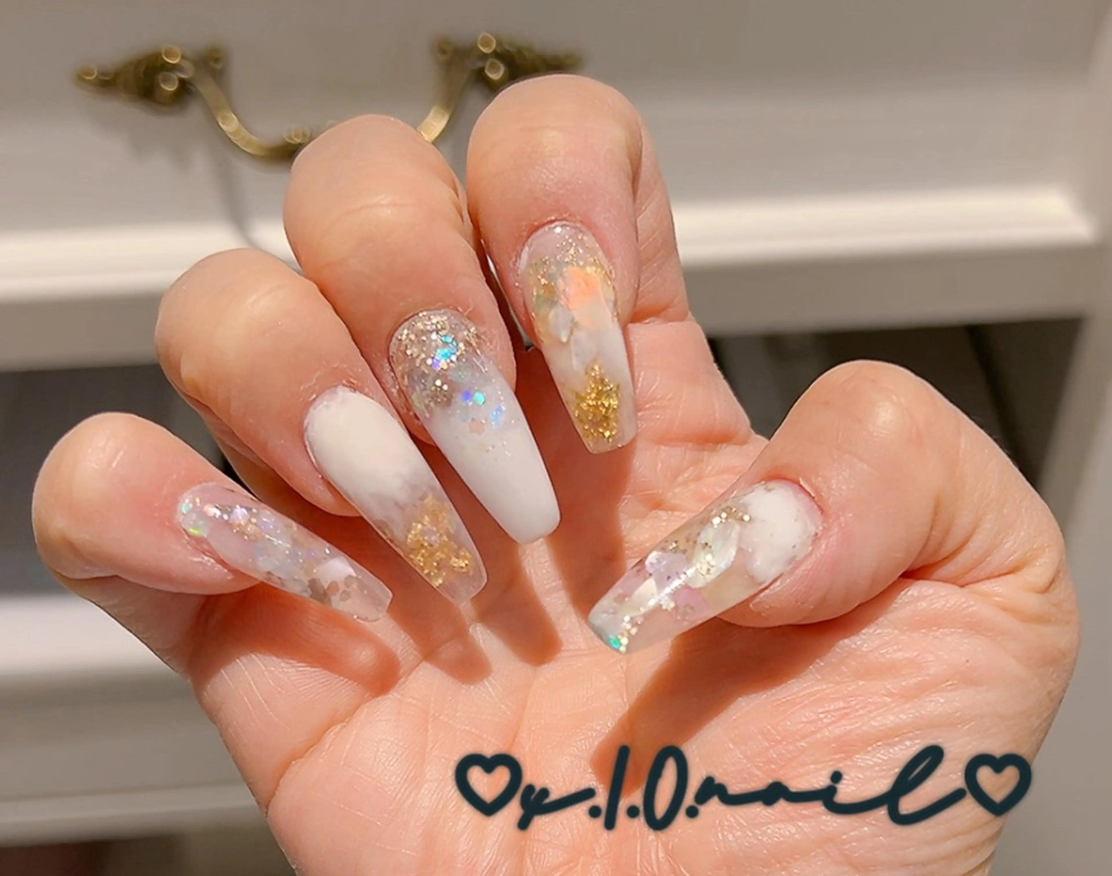 ネイル アニマル柄 アートネイル ニュアンスネイル スカルプネイル ネイルチップ ハンドネイル x.1.0.nail ♡Cのネイルデザイン