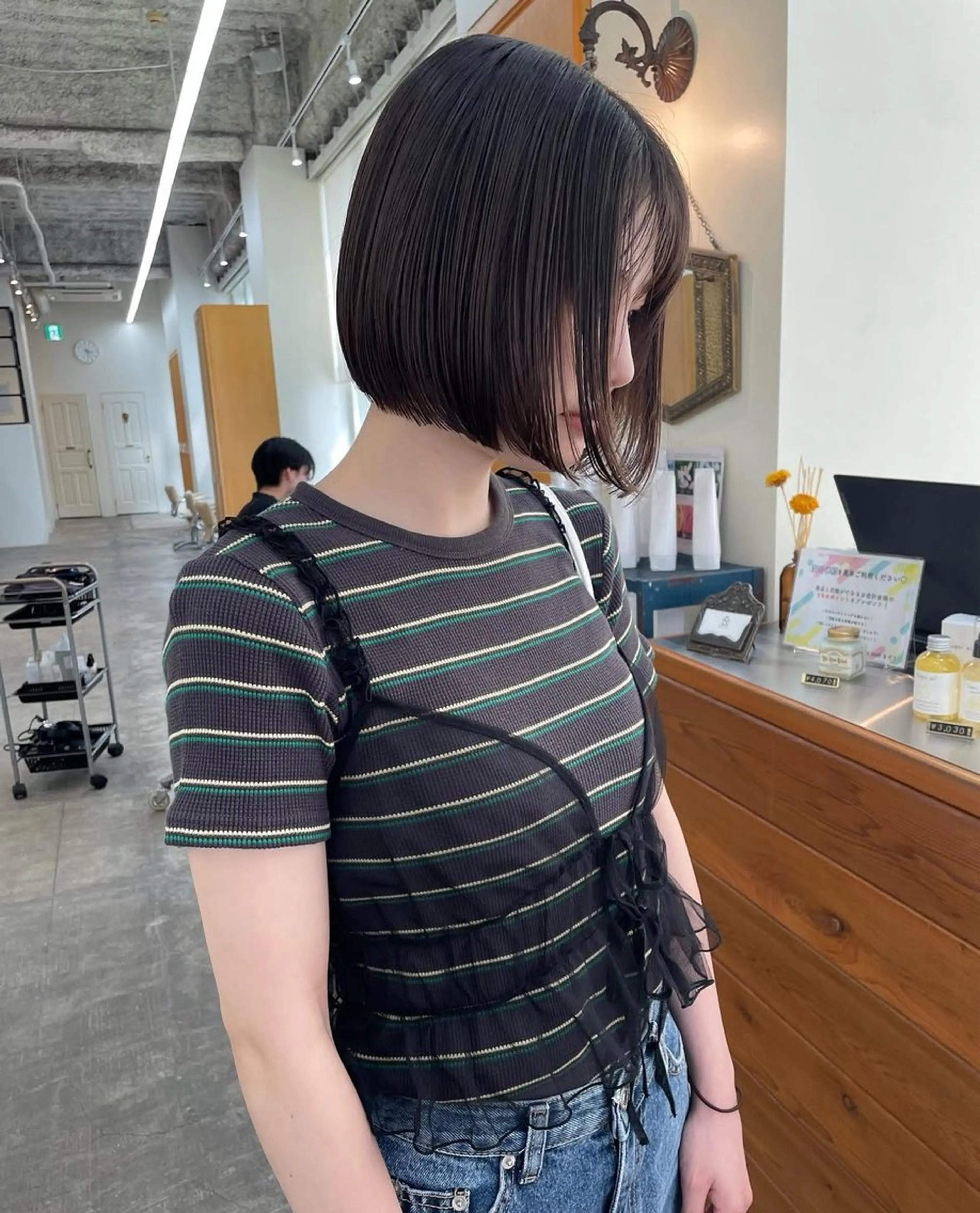 ショート 透明感カラー🫧 CHIHIROのヘアスタイル
