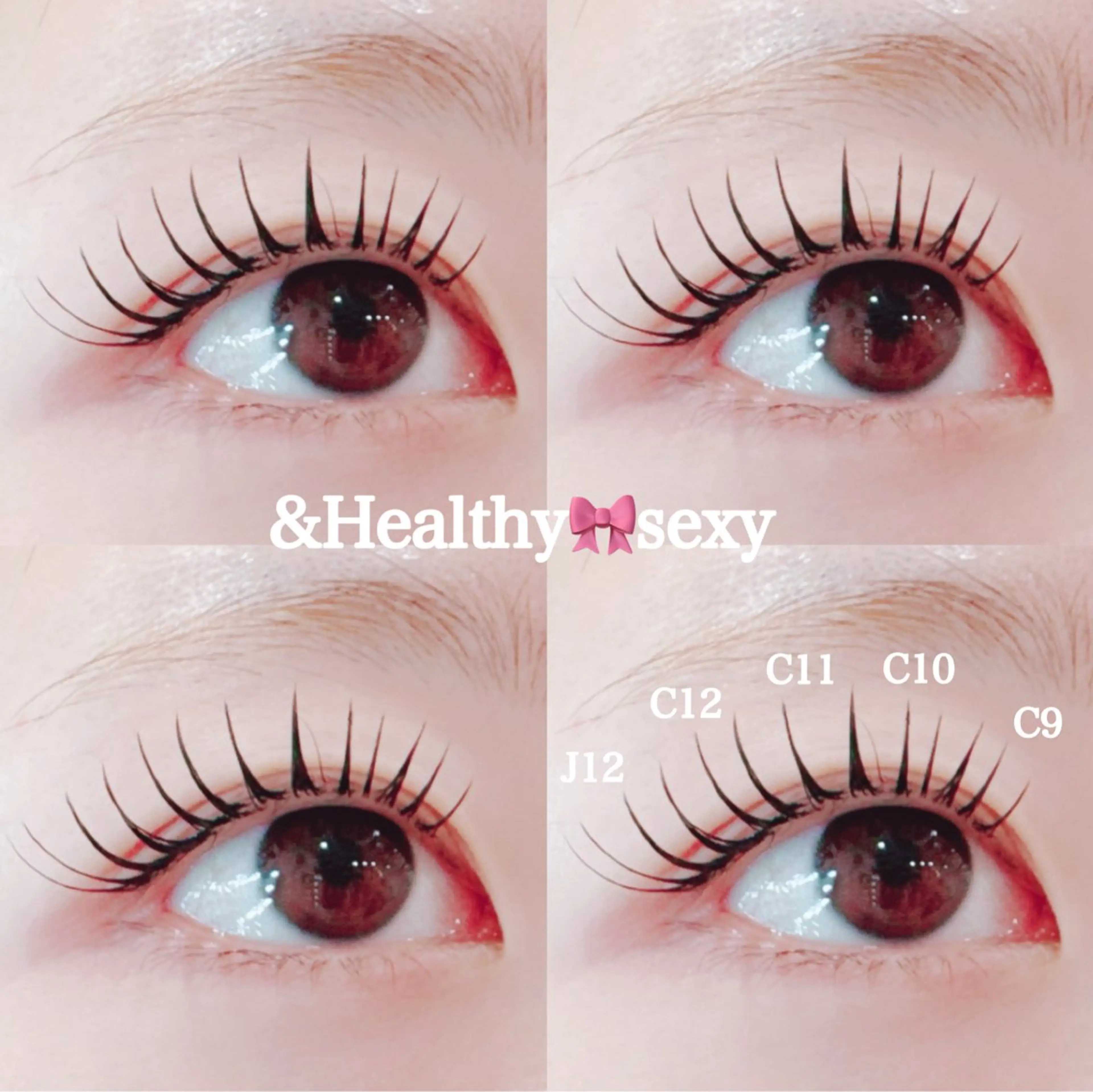 【最新技術マツエク×&Healty】フラットラッシュ120本×ラッシュリフトの写真