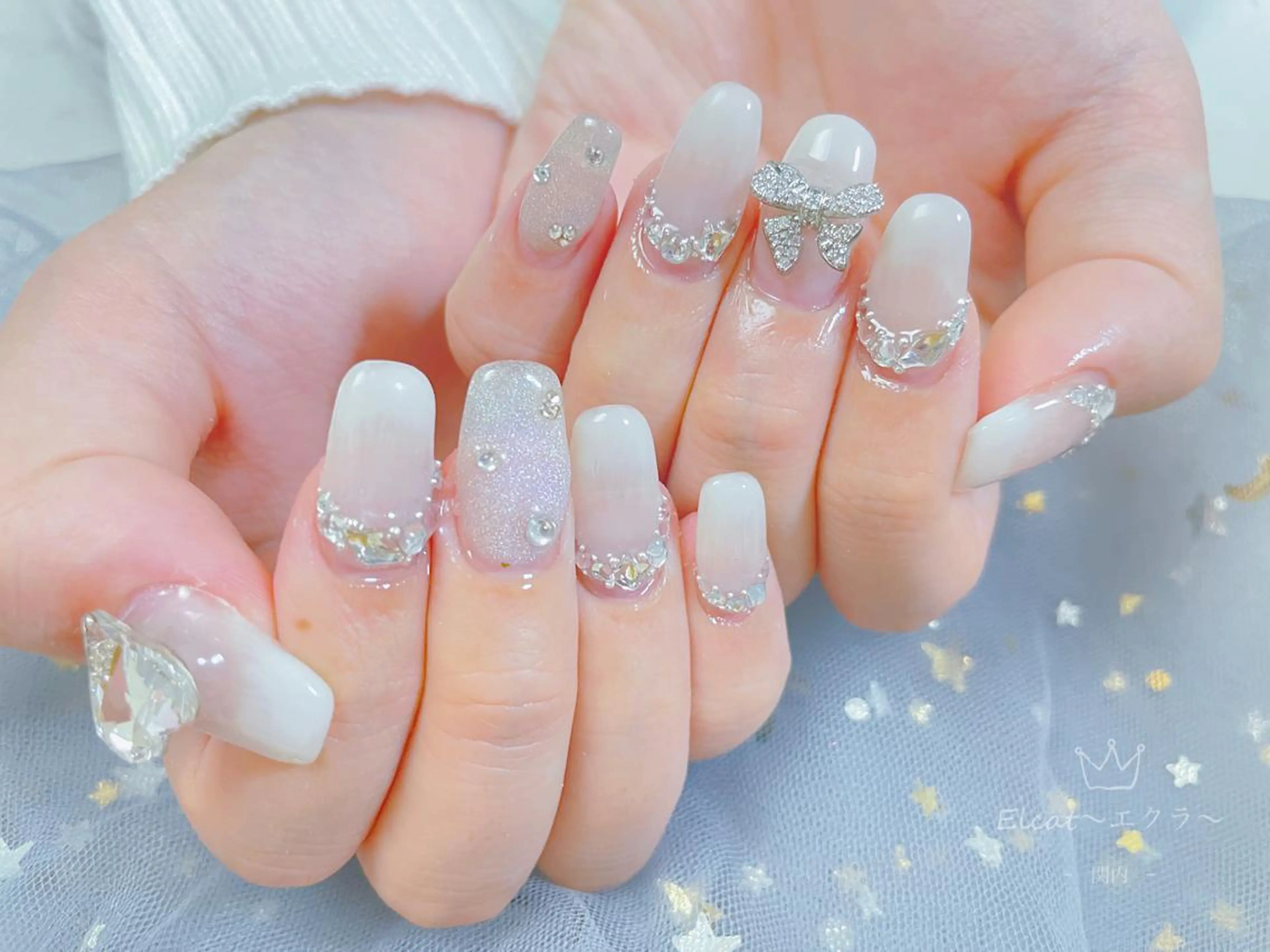 ネイル ハンドネイル ネイルサロンエクラ 🫧Shizukaのネイルデザイン