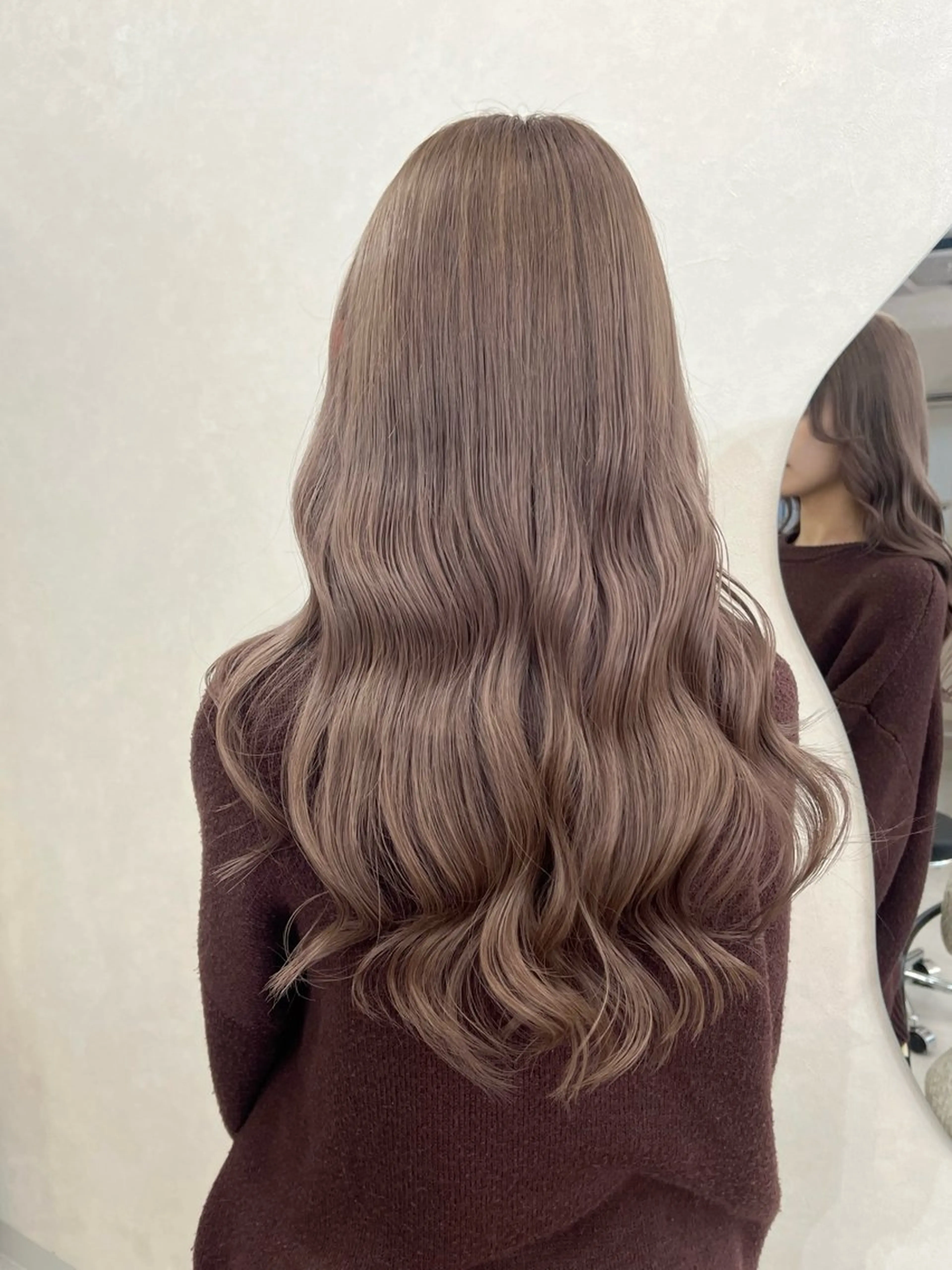 ロング カラー ベージュカラー ヘアカラー mir所属・長山 茉白のヘアスタイル