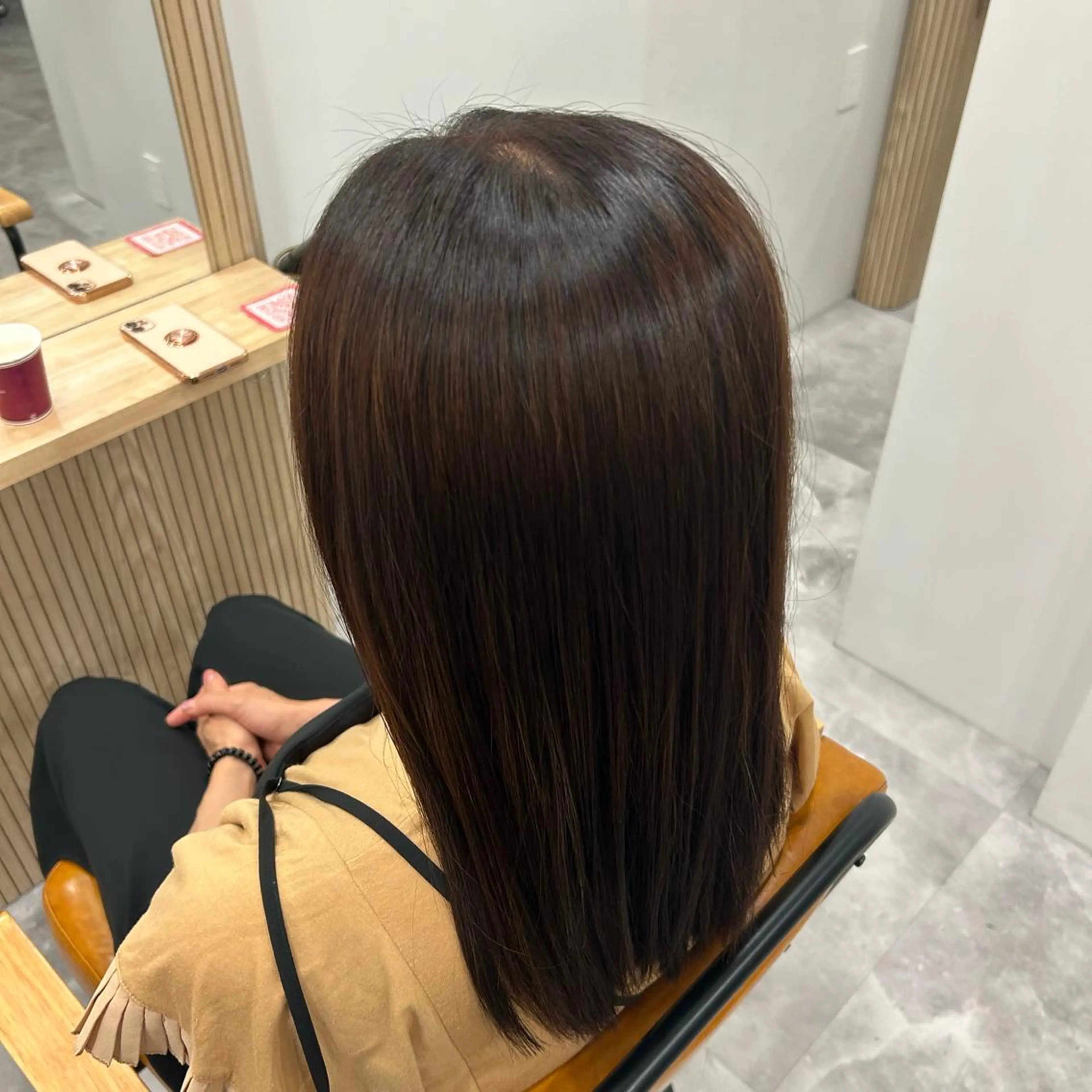 🐾レディース限定 カット+グレイカラー(白髪染め)🐾の写真