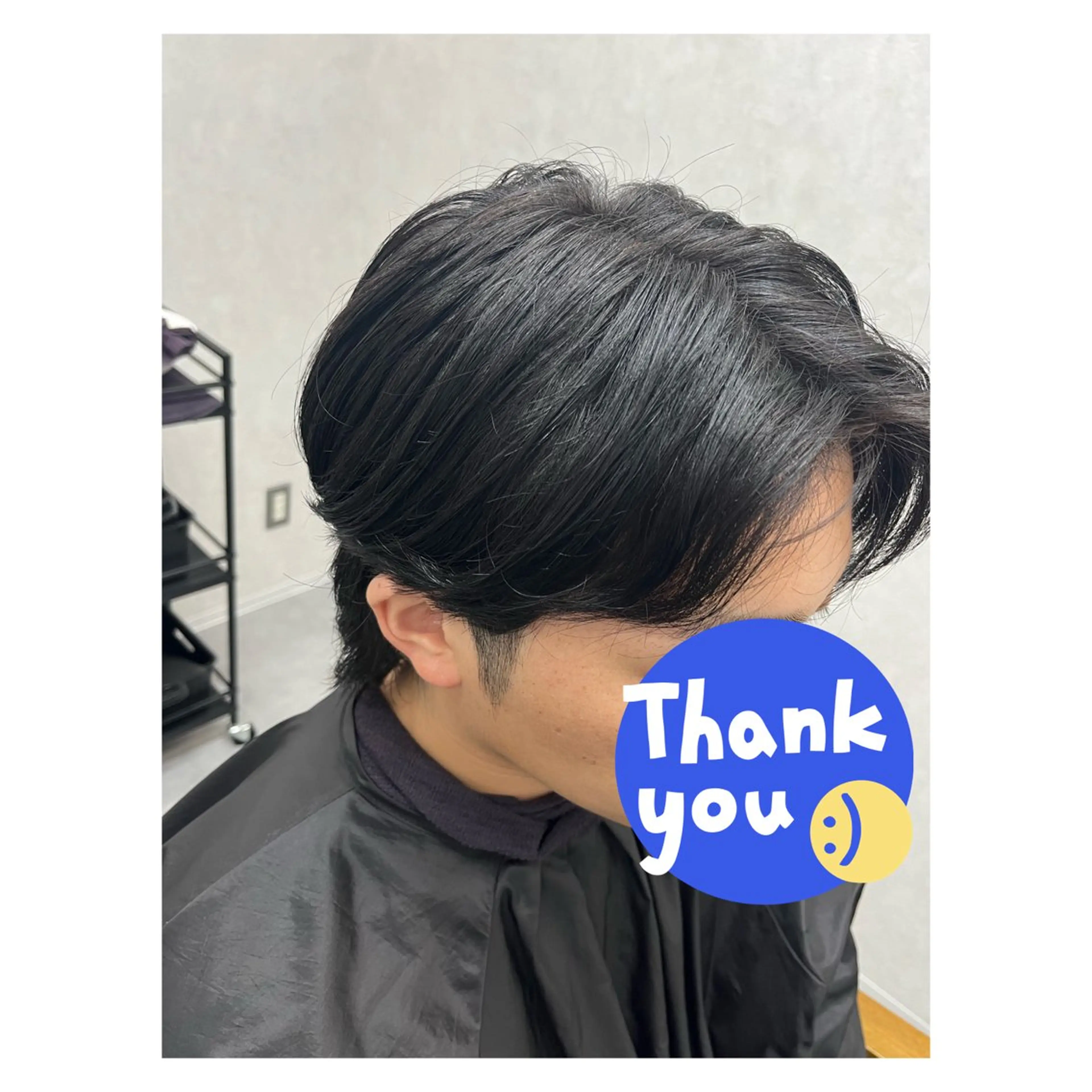 【メンズ限定】カット 縮毛矯正の写真
