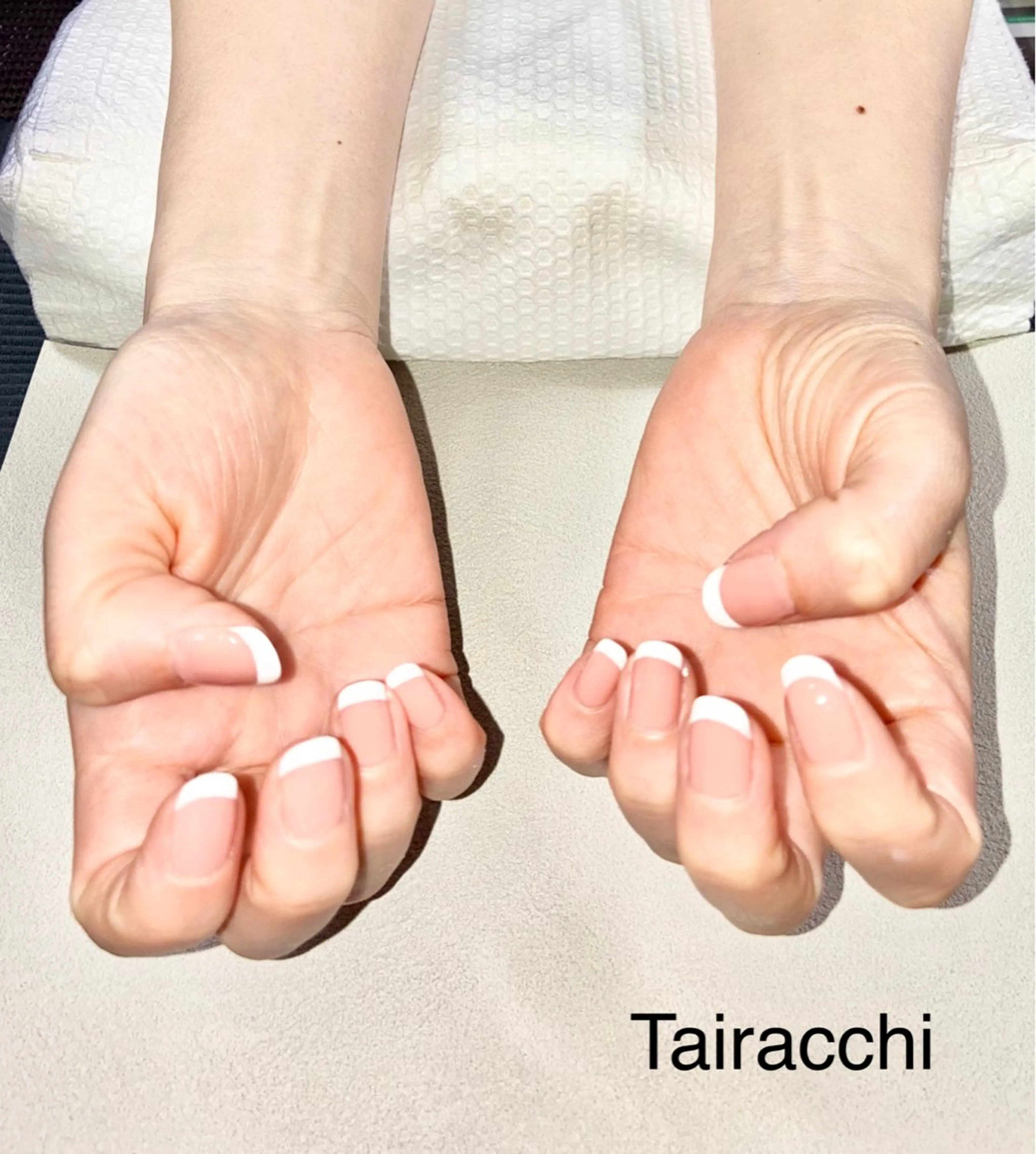 ネイル フレンチネイル Tairacchi ﾀｲﾗｯﾁのネイルデザイン