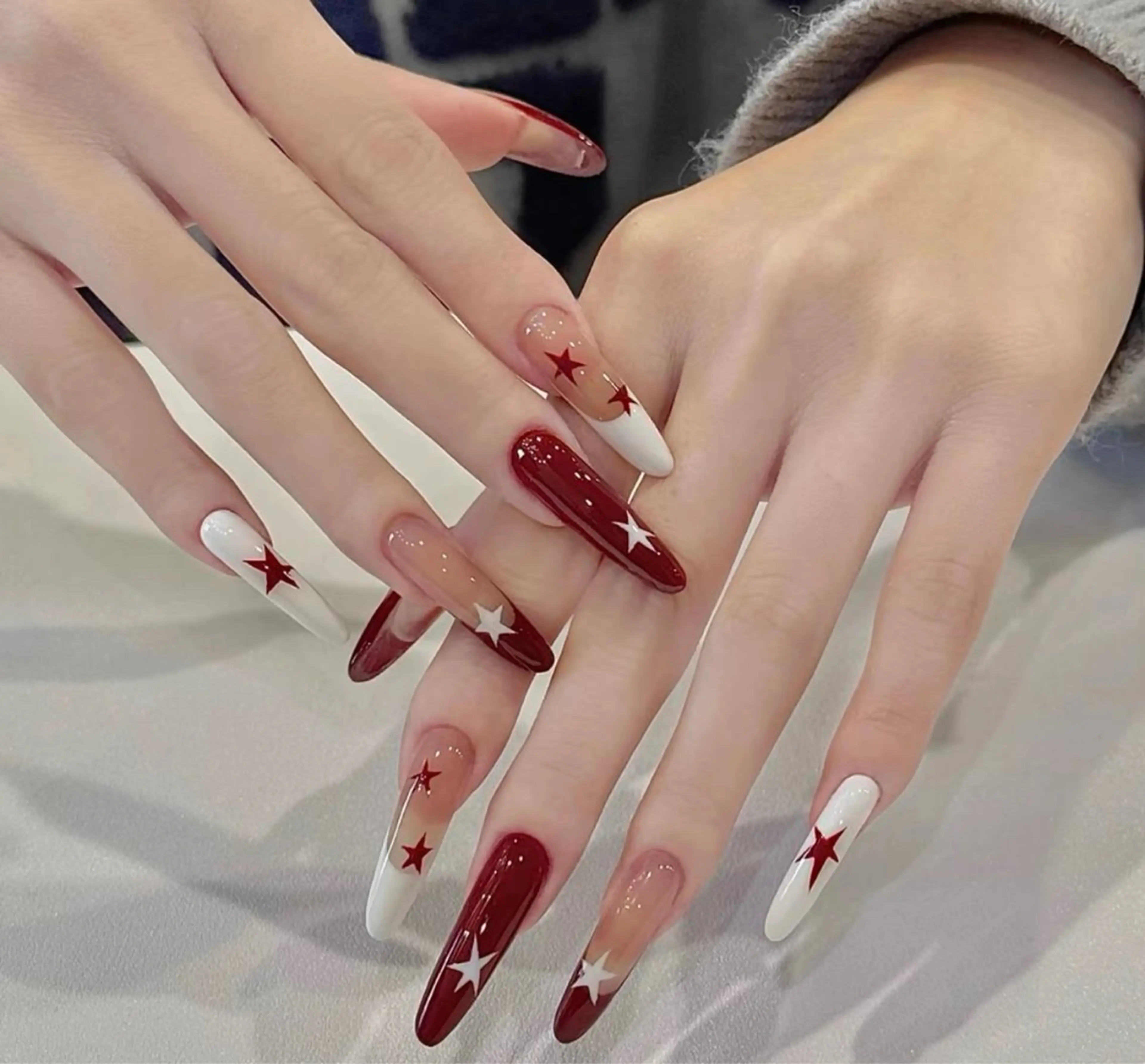 ネイル アートネイル フレンチネイル ジェルネイル ハンドネイル MIYUKI Salonのネイルデザイン