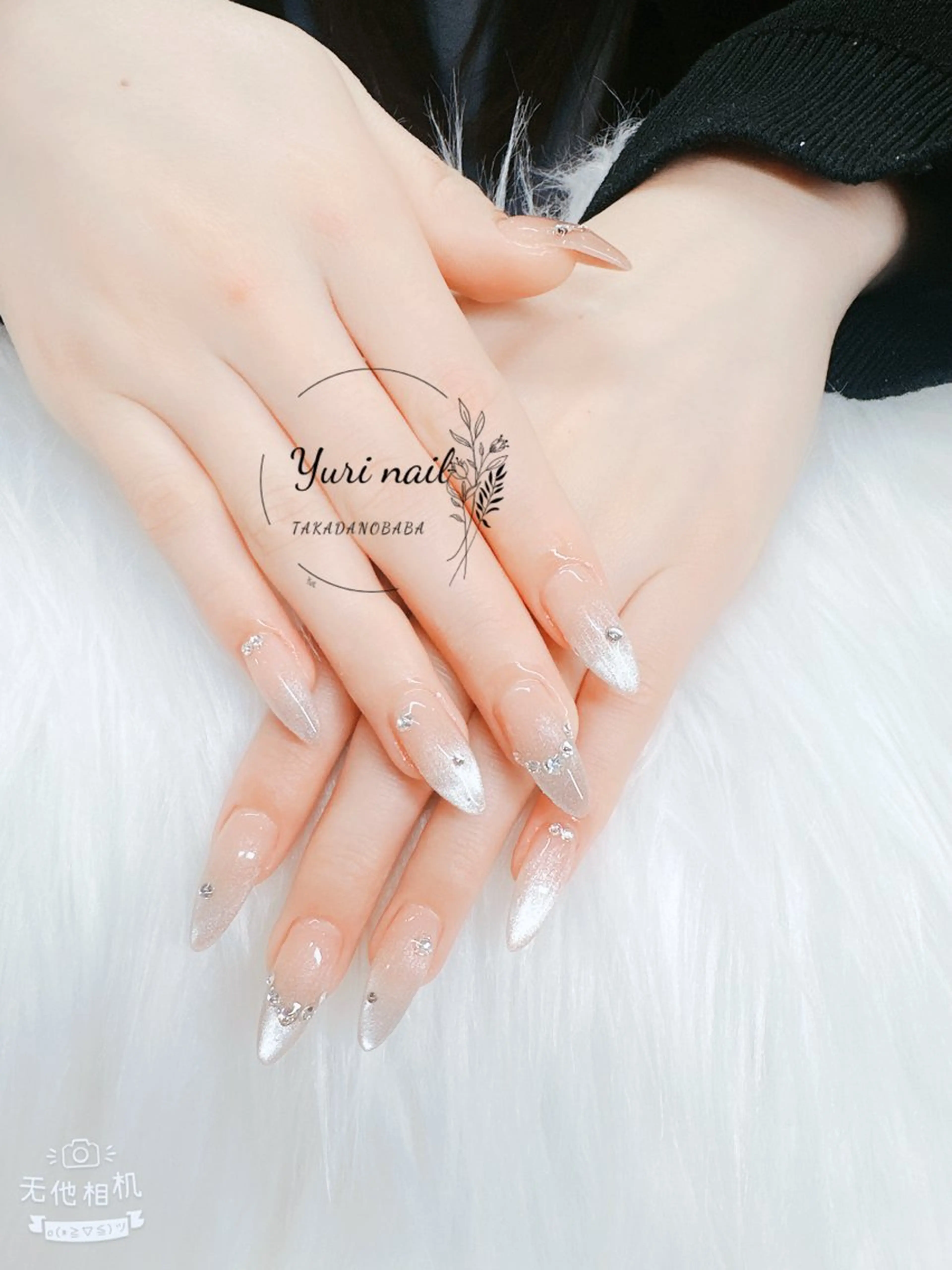 ネイル ボルドー ブラウン チークネイル ドット フットネイル ハンドネイル ハンドケア yurinail所属・yuri nail 高田馬場のネイルデザイン