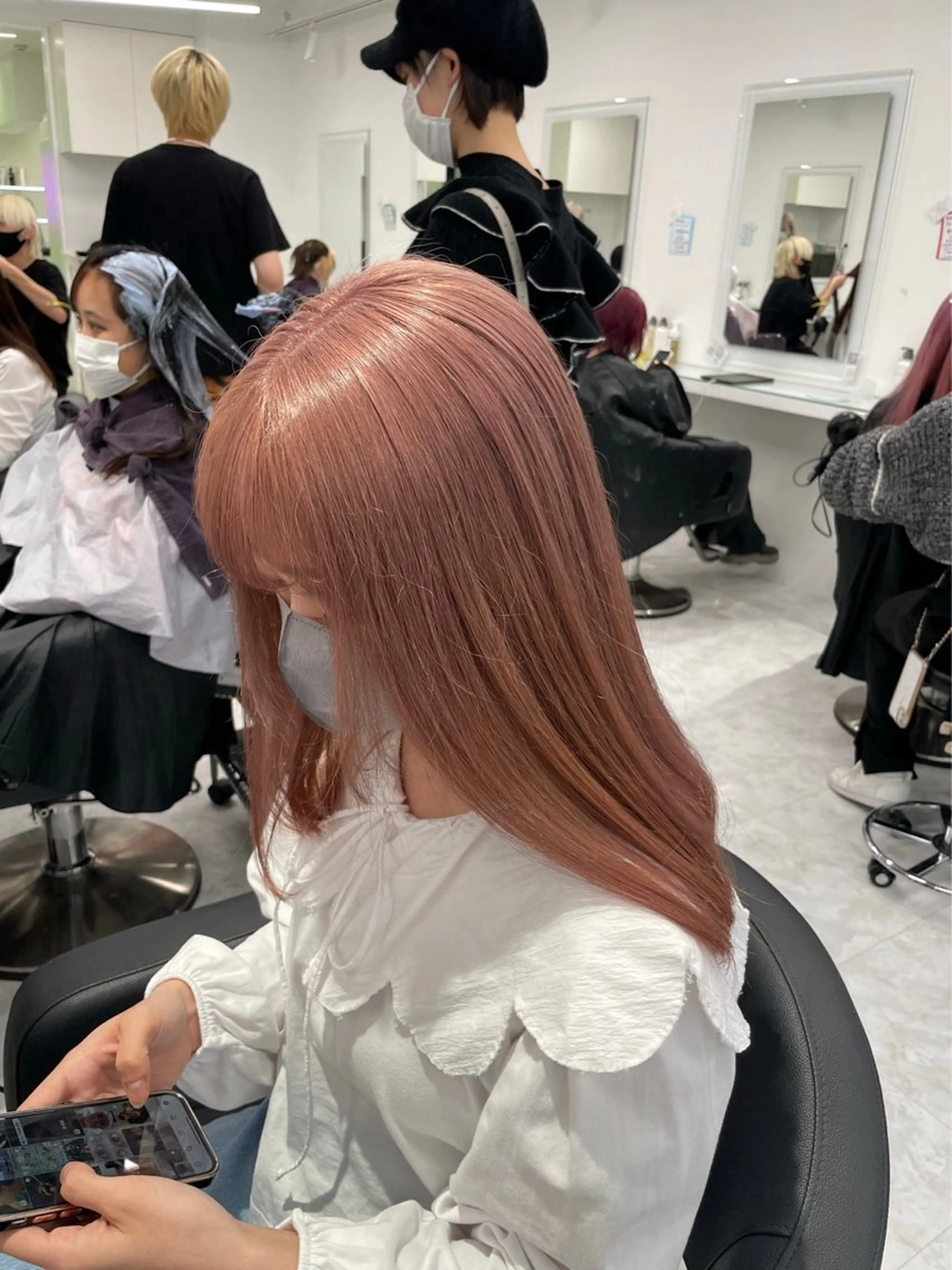 カラー ヘアカラー ヘッドスパ ヘアセット 🤍愛されカラー🤍 ブリーチ🤍YUKIのヘアスタイル