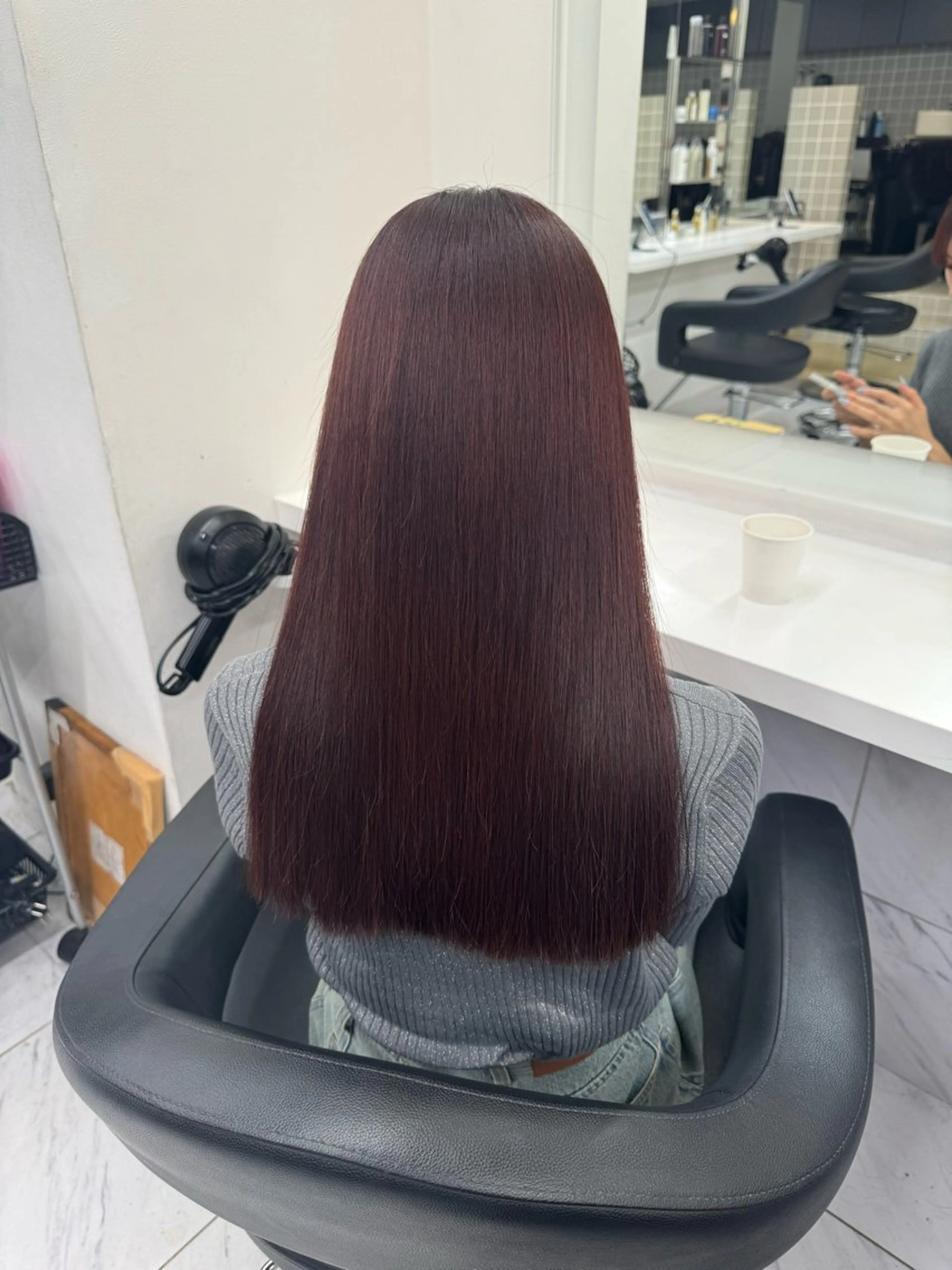 ロング カラー パーマ ヘアアレンジ メンズ キッズ 💞トレンド垢抜け ヘアUNITED💞のヘアスタイル