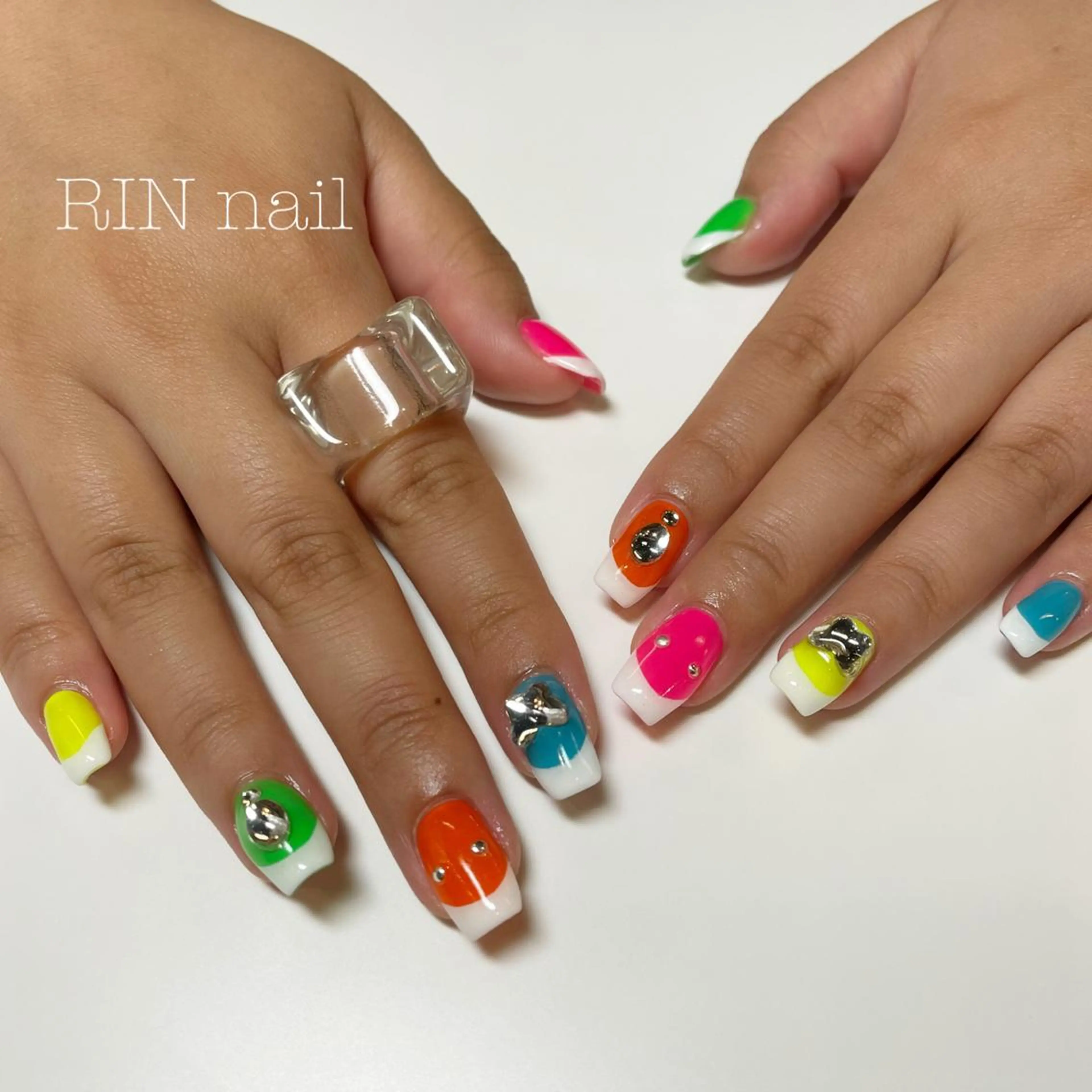 ネイル ハンドネイル ハンドケア RIN HOMEnailのネイルデザイン