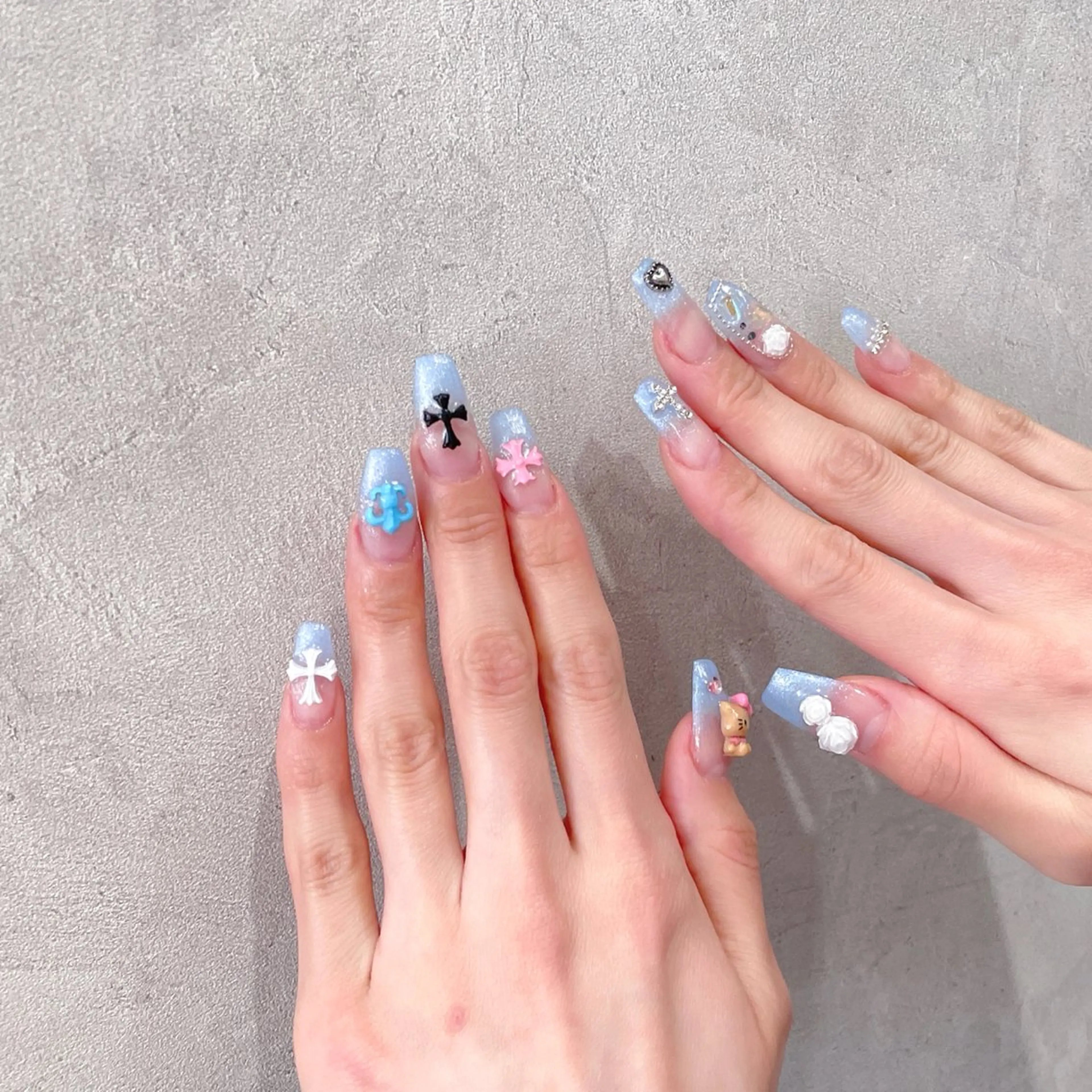 ネイル ネイルチップ ハンドネイル M2 beauty Hoshinaのネイルデザイン