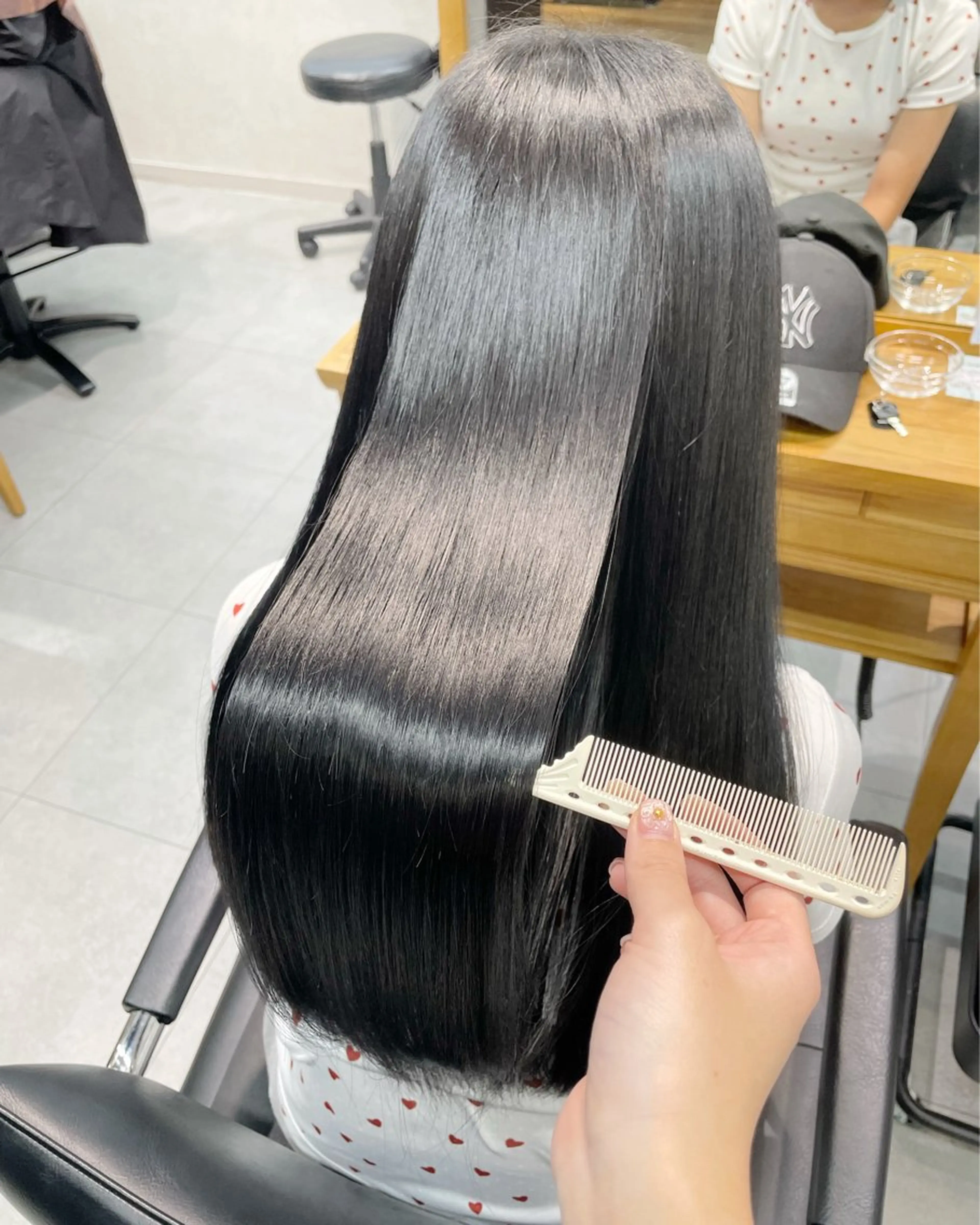 ロング カット ヘアカラー トリートメント ✨横須賀髪質改善✨️ 加藤 百音のヘアスタイル