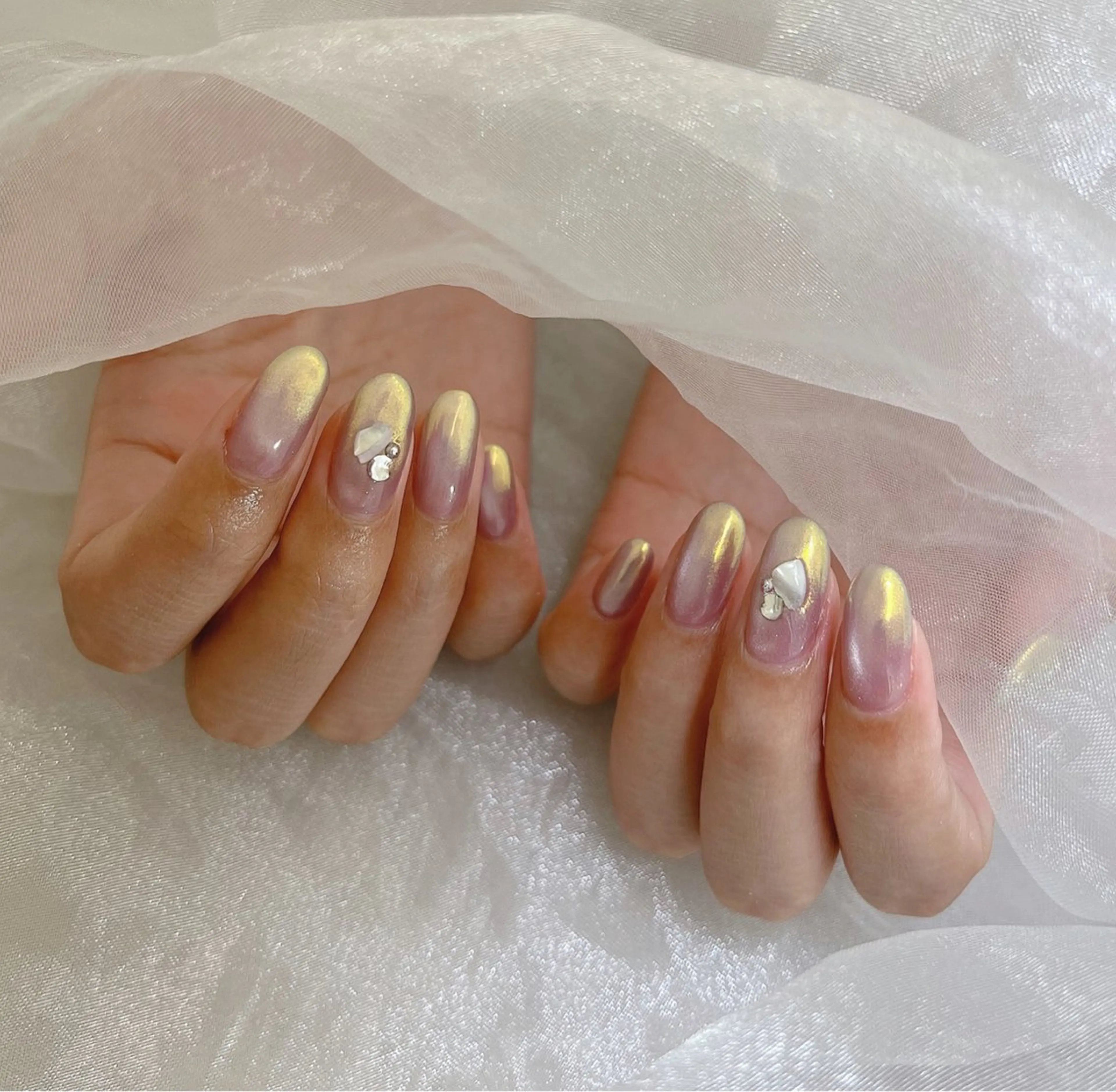 ネイル ジェルネイル ラメ(グリッター) nail salon Lauleaのネイルデザイン