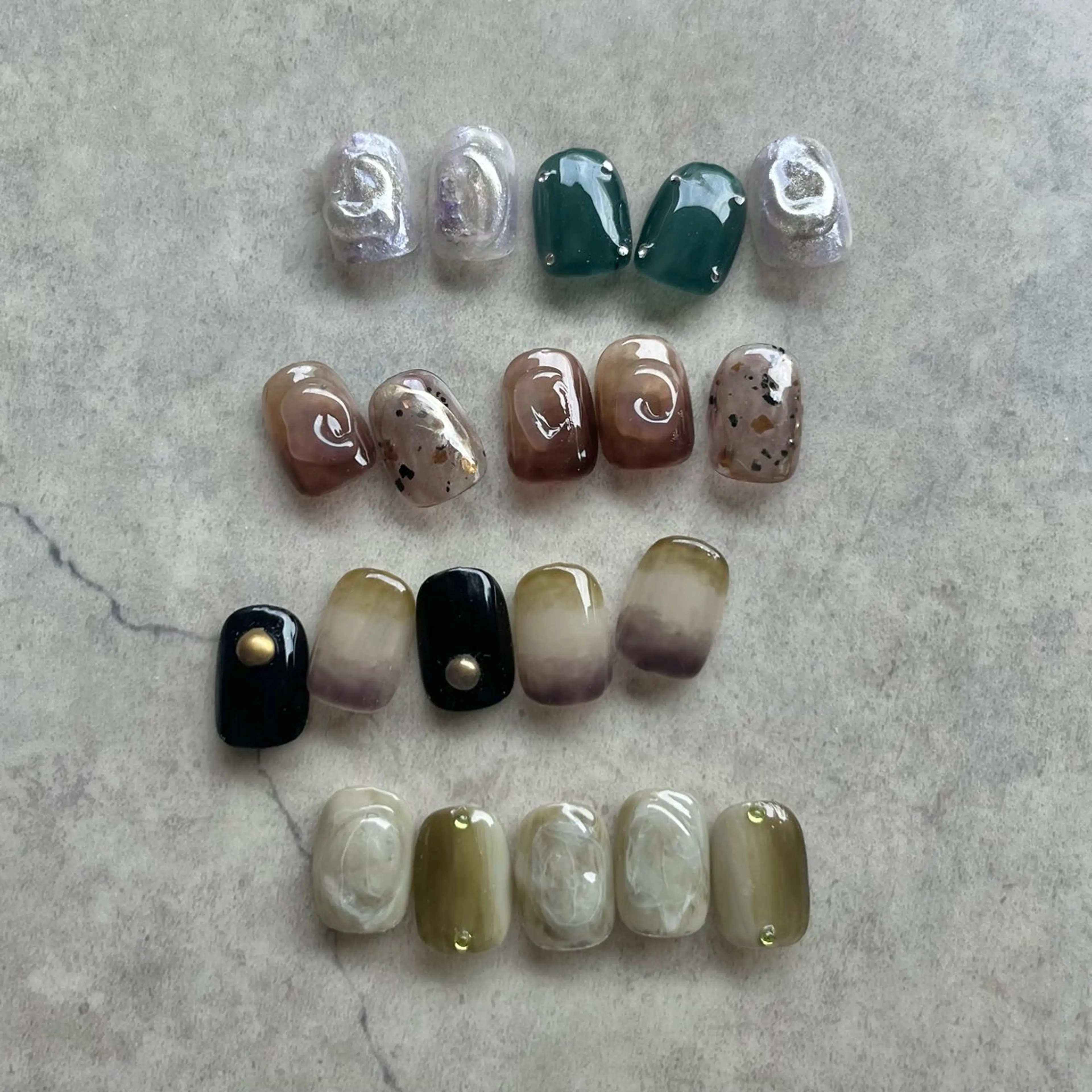 ネイル ワンカラーネイル ハンドネイル nail salon O (en)所属・vegh. nail／阿波座のネイルデザイン