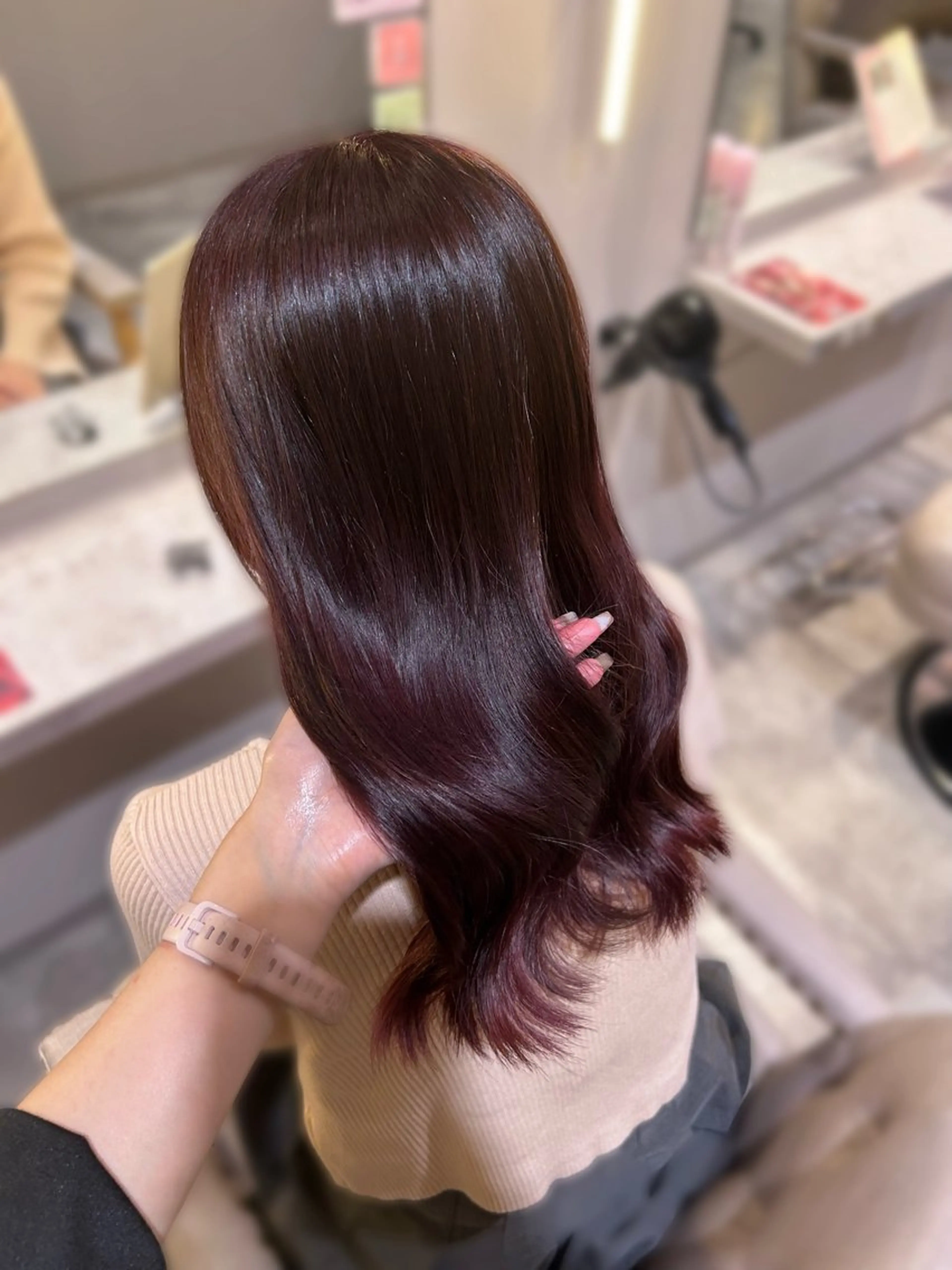 カラー 🤍ふんわりアイドル カラー🎀Rio🪽のヘアスタイル