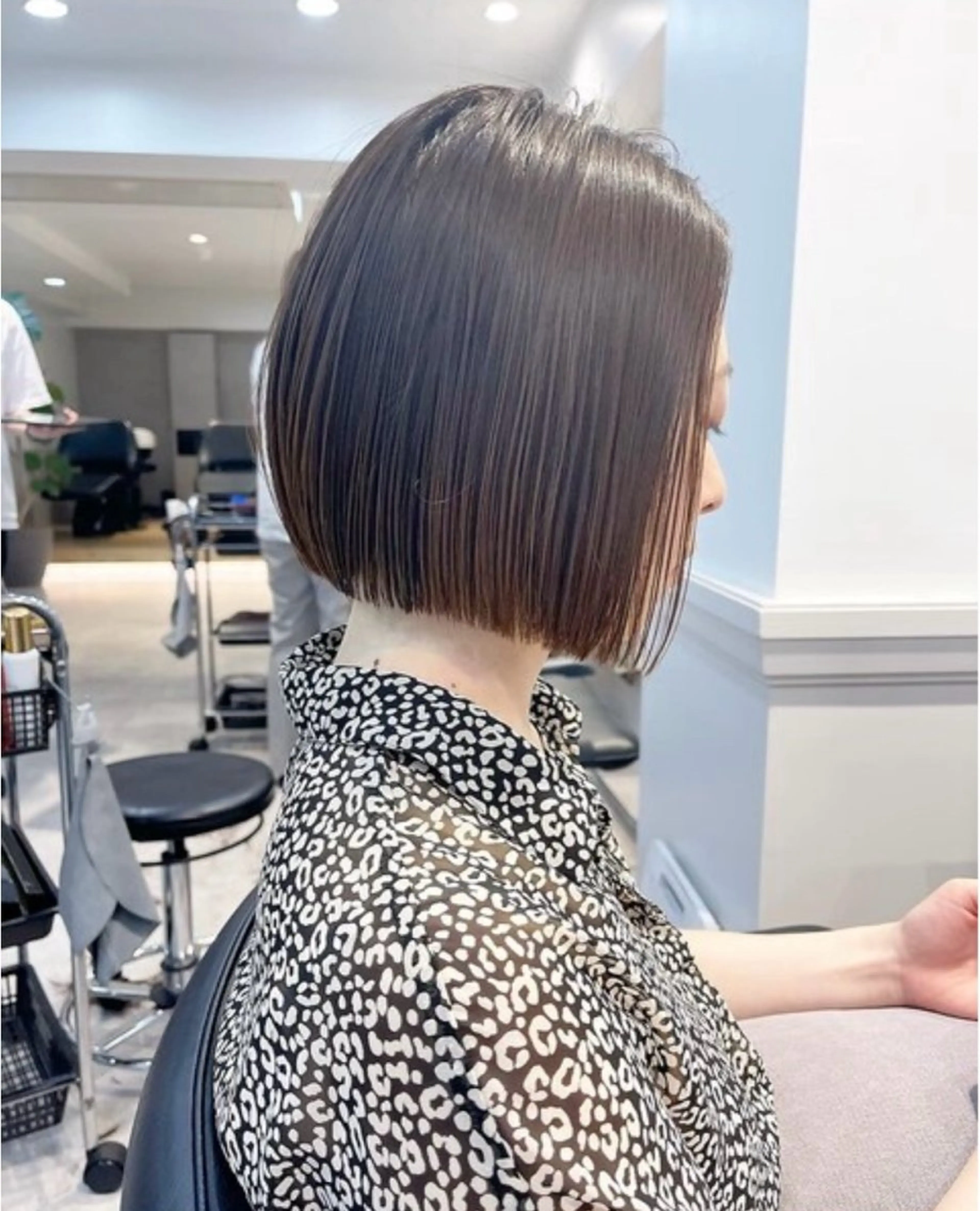 ショート ボブ あいこ/レイヤー カット🌷銀座のヘアスタイル