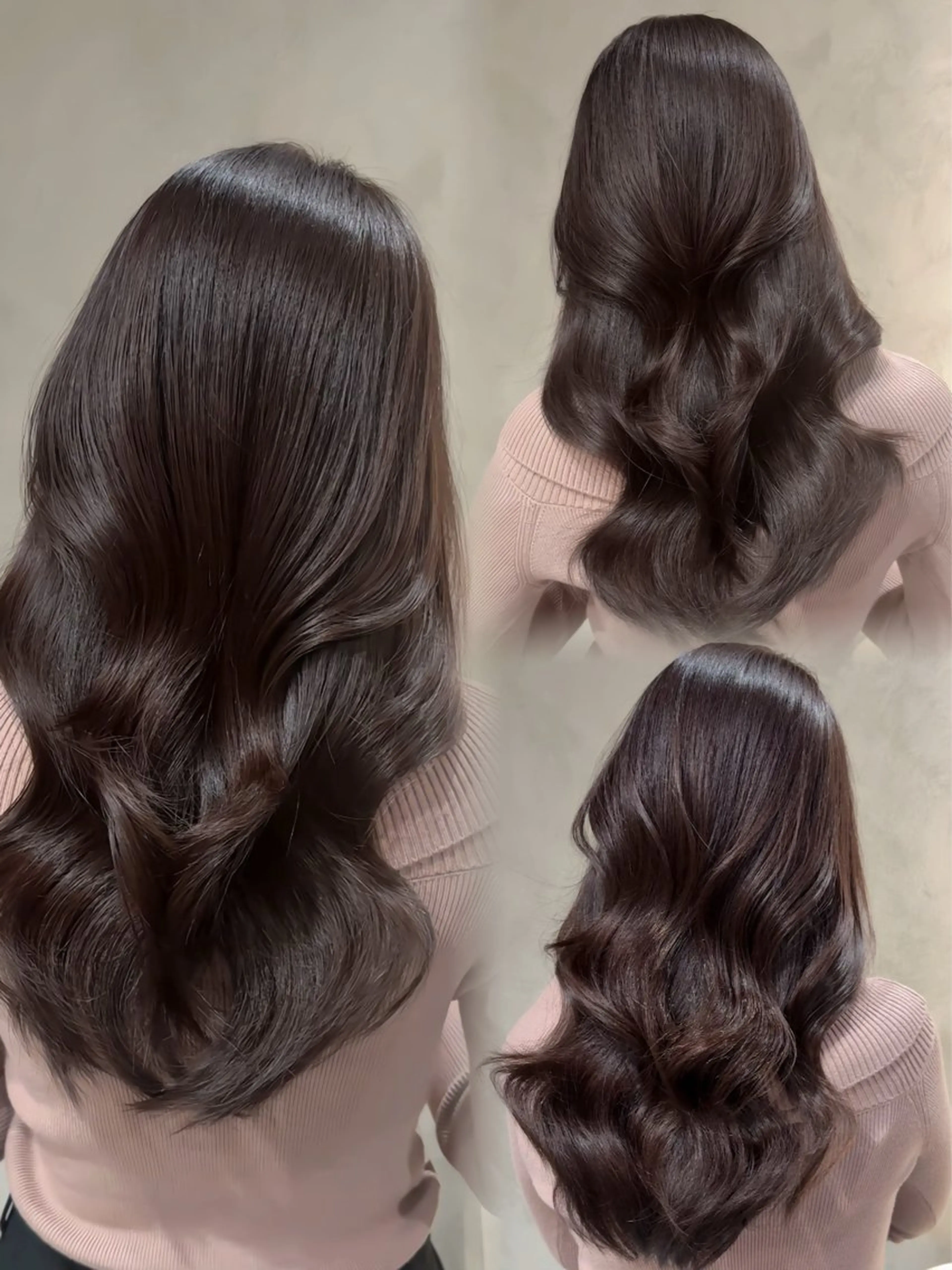 ロング レイヤーカット ヘアカラー トリートメント 三浦 秀太郎のヘアスタイル