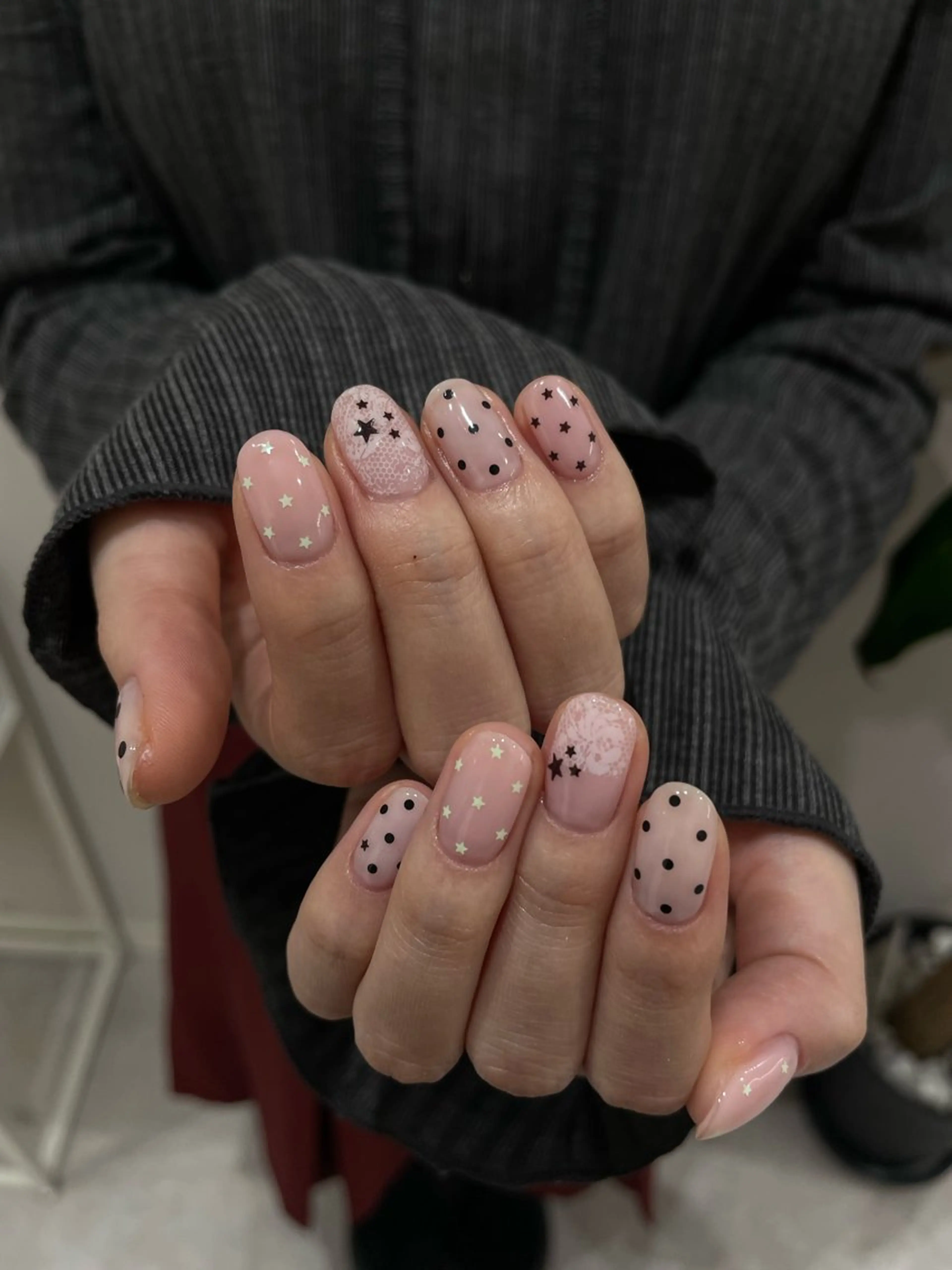 ネイル ハンドネイル GO TODAY 吉祥寺Glint所属・うの 韓国ﾈｲﾙ໒꒱⋆⭒˚のネイルデザイン