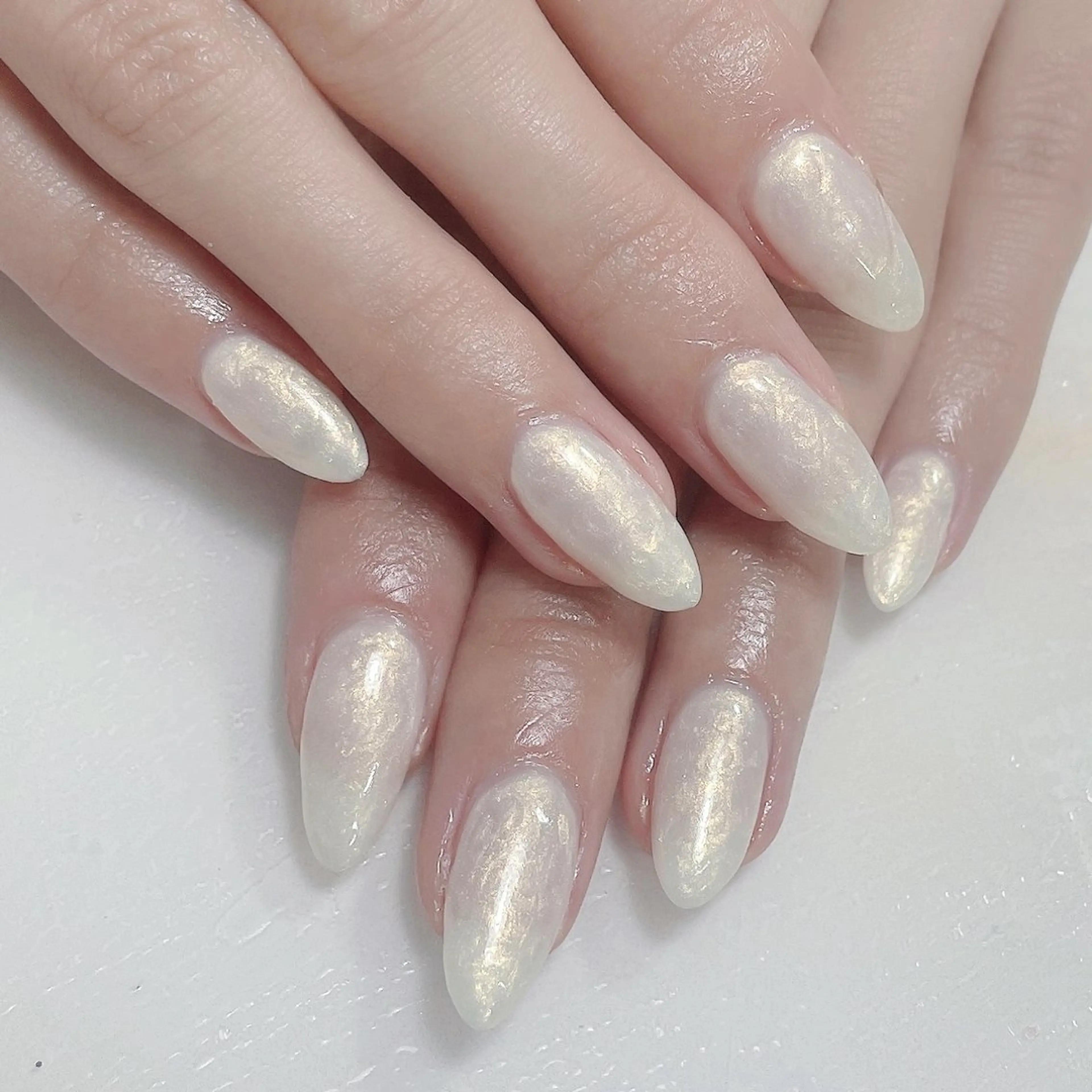 ネイル アートネイル フレンチネイル ジェルネイル グラデーション 韓国ネイル ハンドネイル 久保田 マリコのネイルデザイン