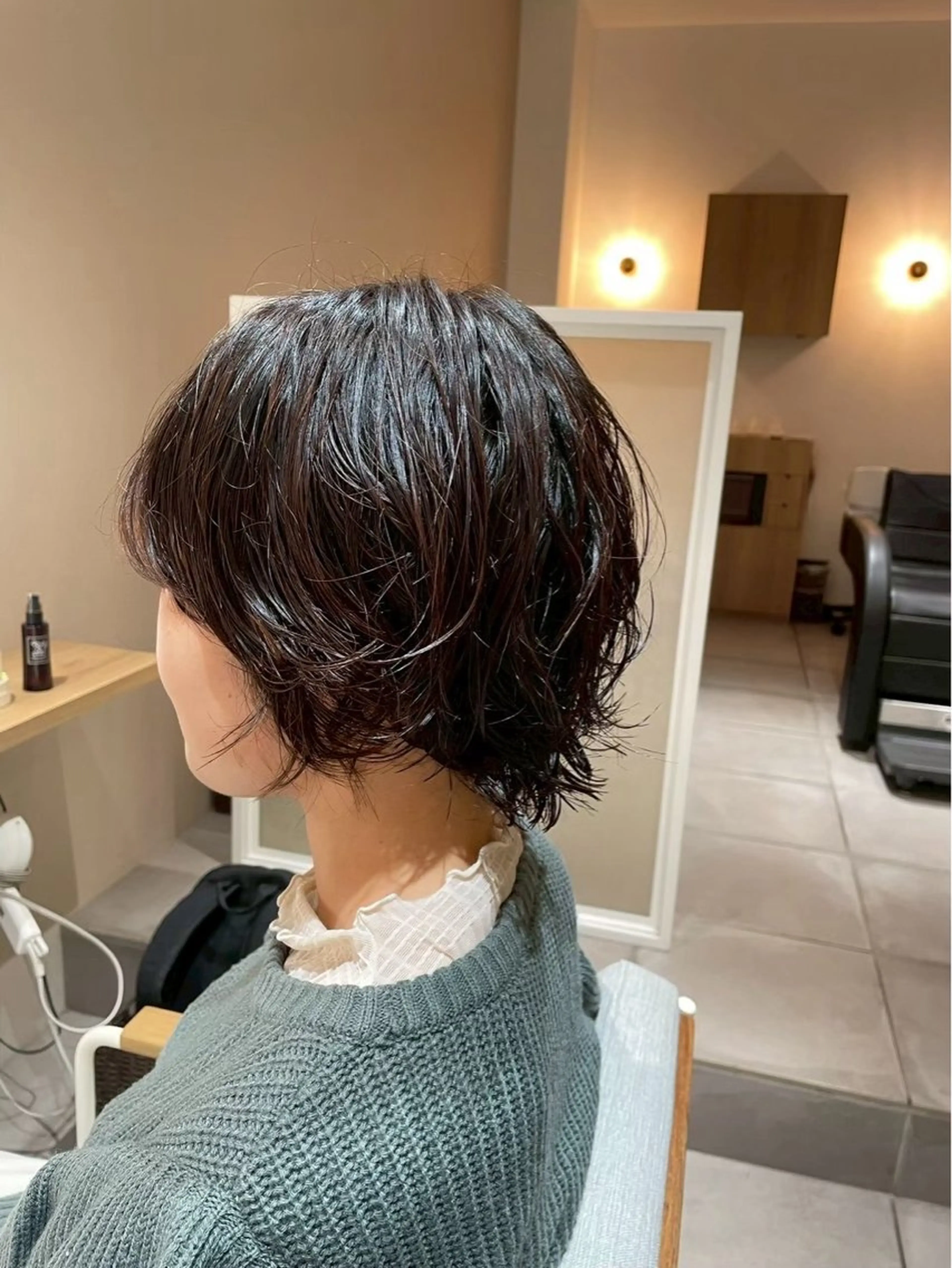 【ショートカット+コスメパーマ】20代女性🌼⚠︎16:00以降のみ※メッセージのやり取り後にご予約確定となります！の写真