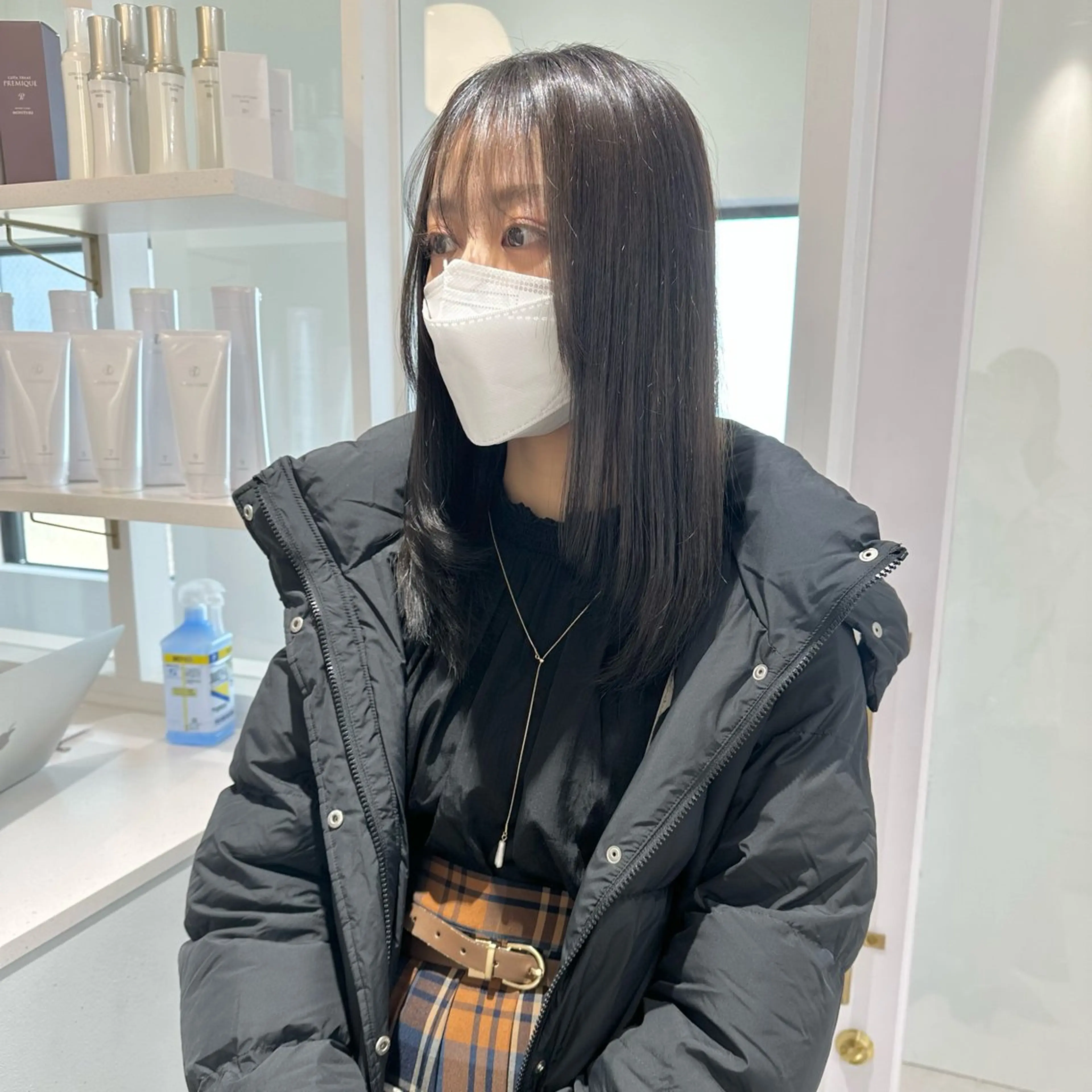 セミロング カラー パーマ お洒落パーマ/ 艶カラー/michiのヘアスタイル