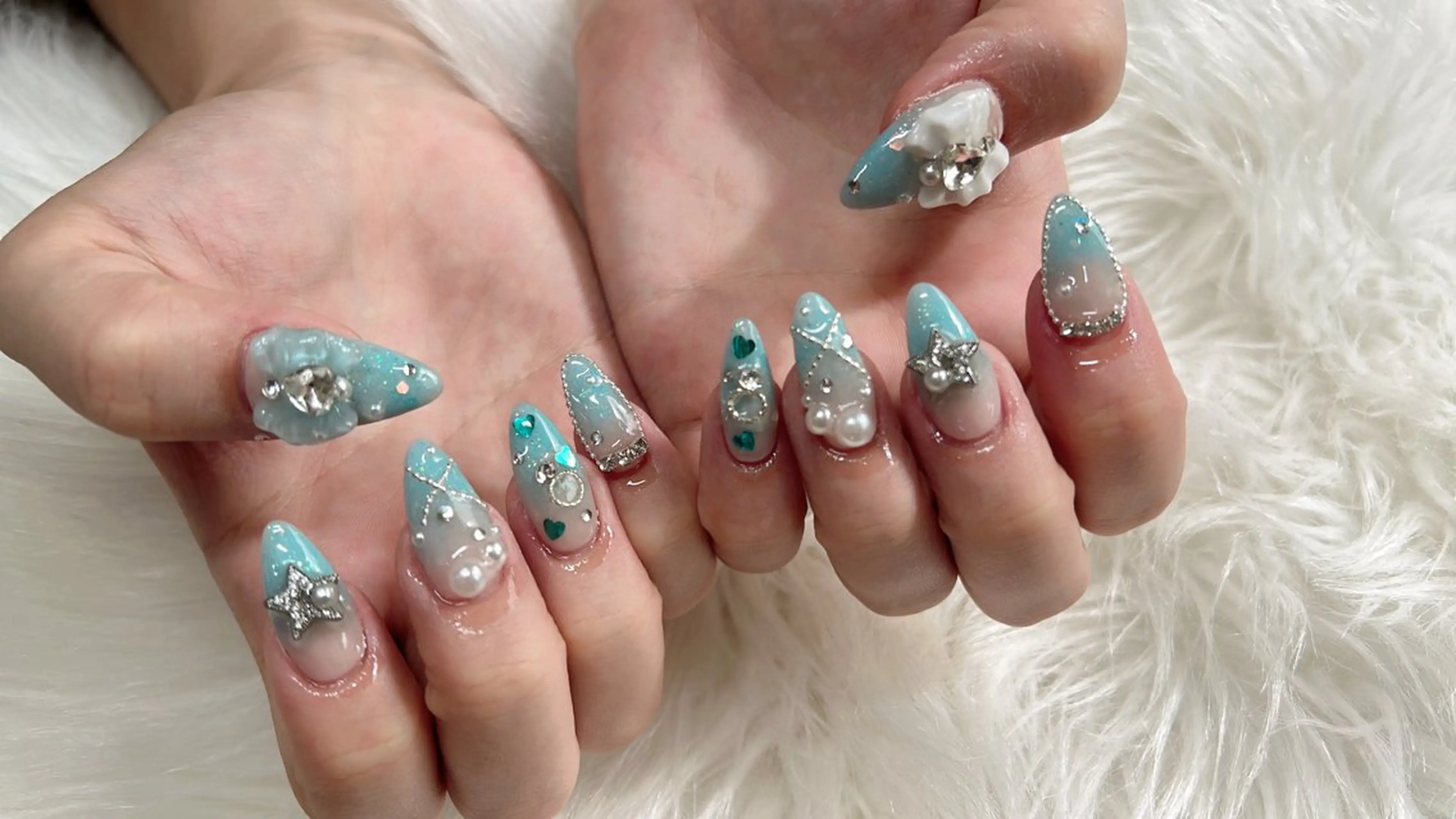 ショート ネイル ハンドネイル 《LB》ラブリエ Nail&eyeのマツエク・マツパデザイン