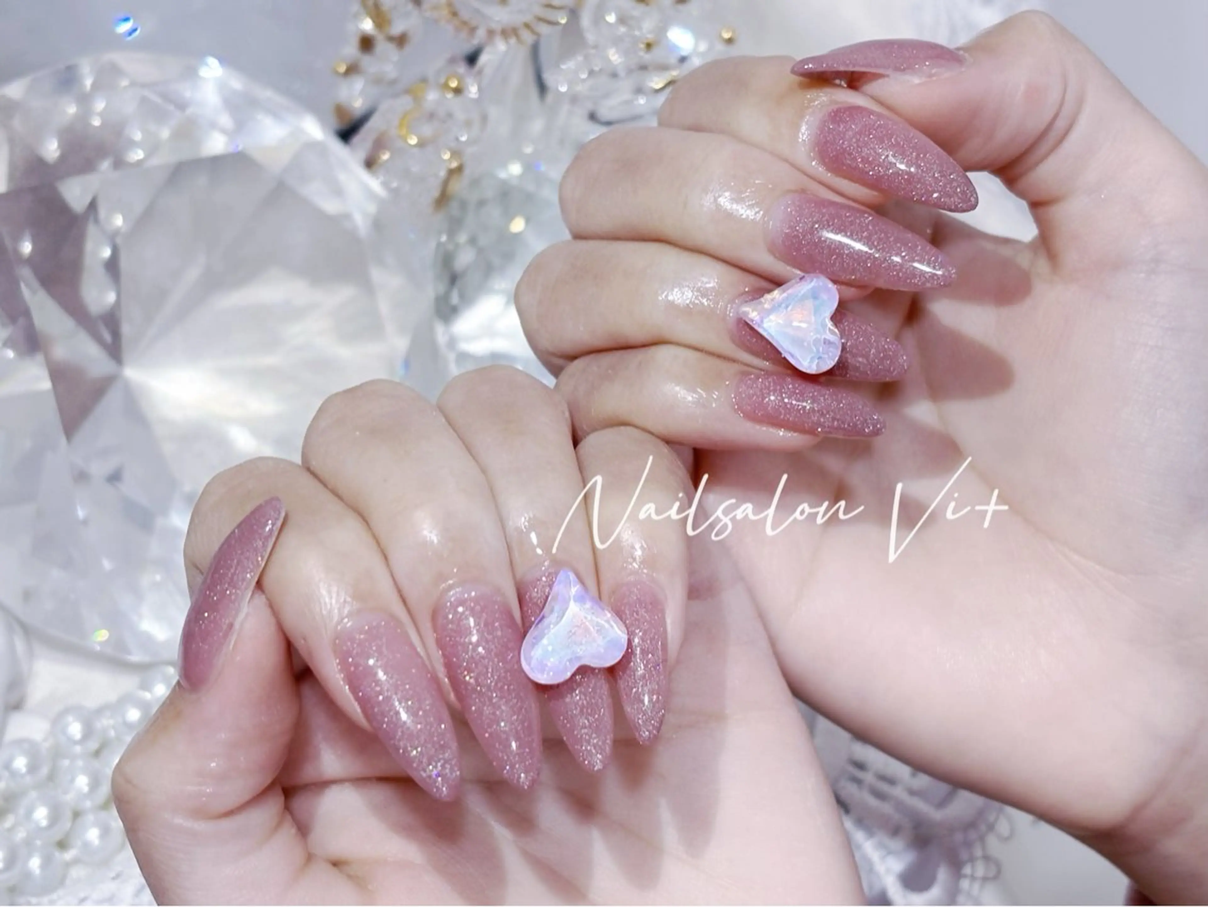 ネイル ハンドネイル Nailsalon Vi+ももか🩷のネイルデザイン