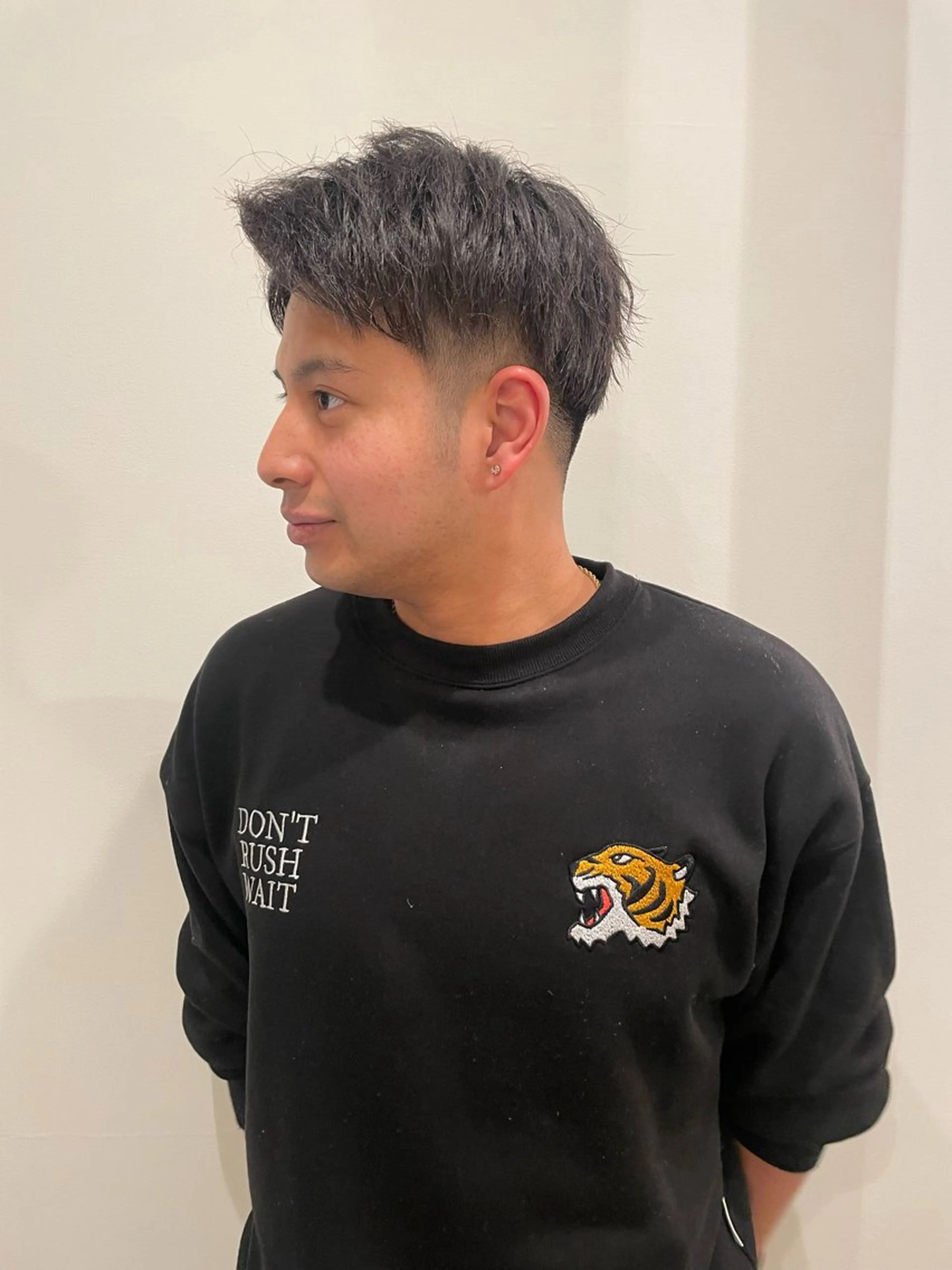 ショート メンズ カット 渋谷 留菜のヘアスタイル