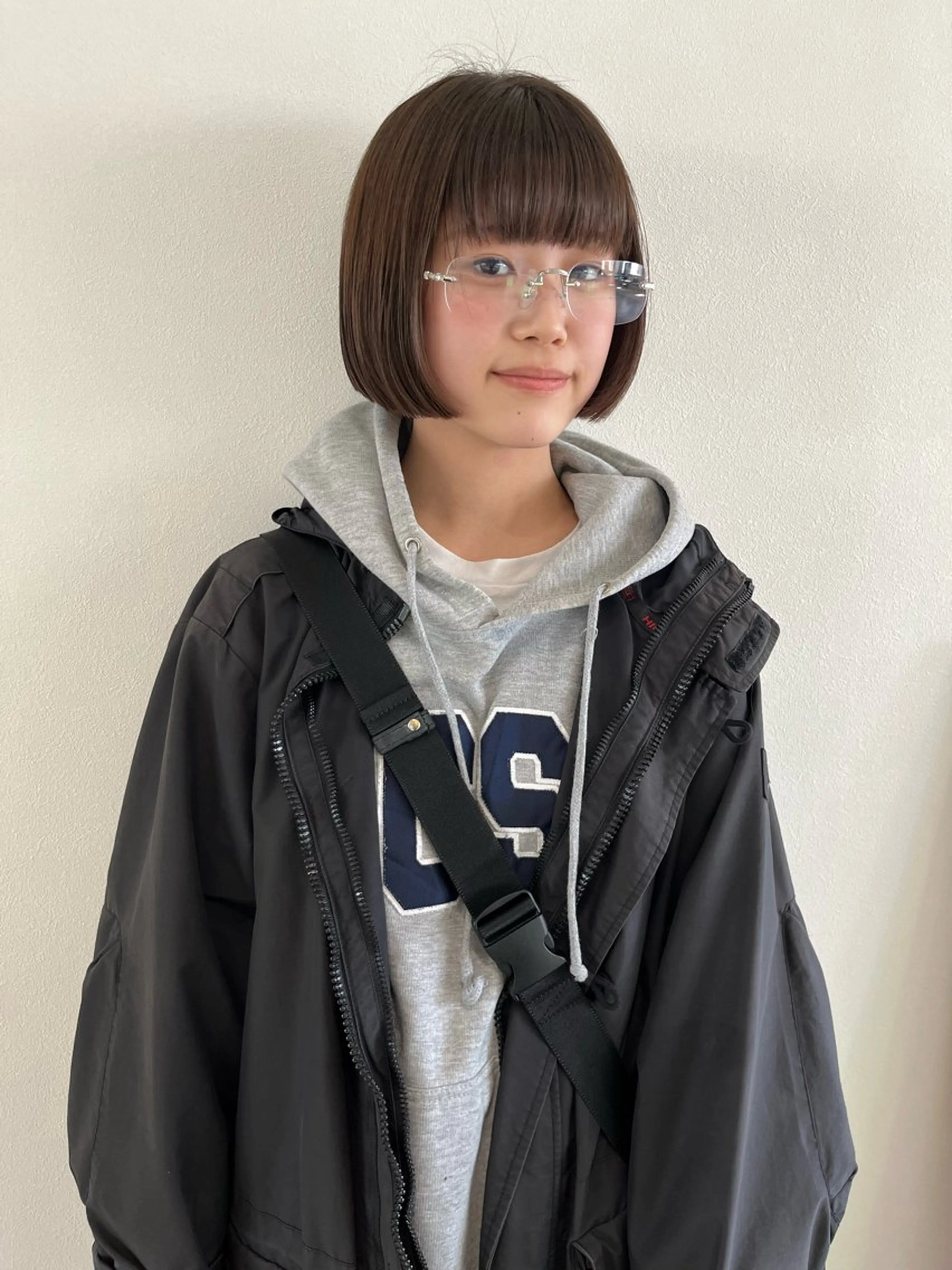 ミディアム ANY／ Nanaのヘアスタイル