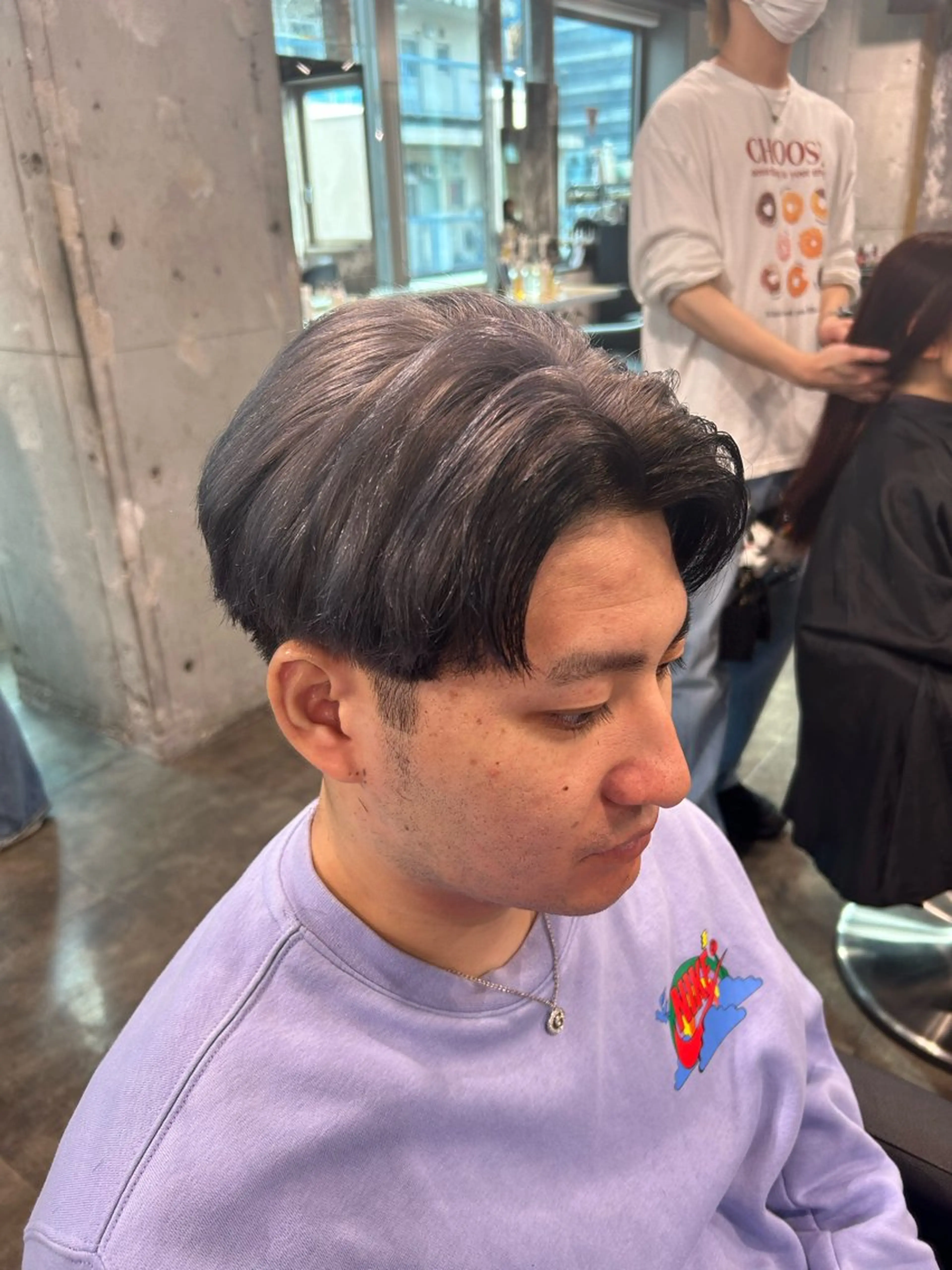 メンズ カット ヘアカラー パーマ ヘッドスパ ヘアセット メンズ特化美容師 💠チナツのヘアスタイル