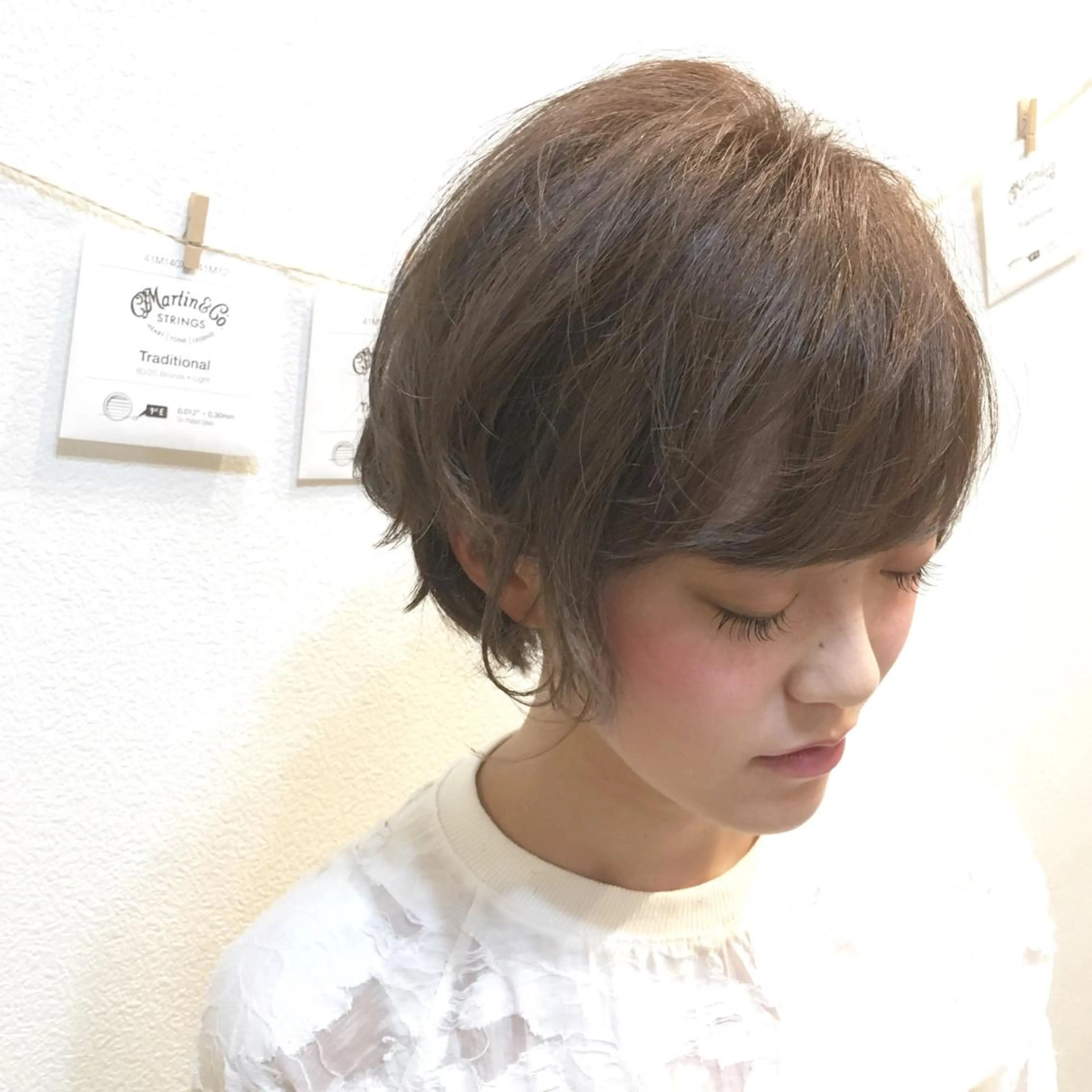 ショート カラー ショート、ボブ シマダマサトのヘアスタイル