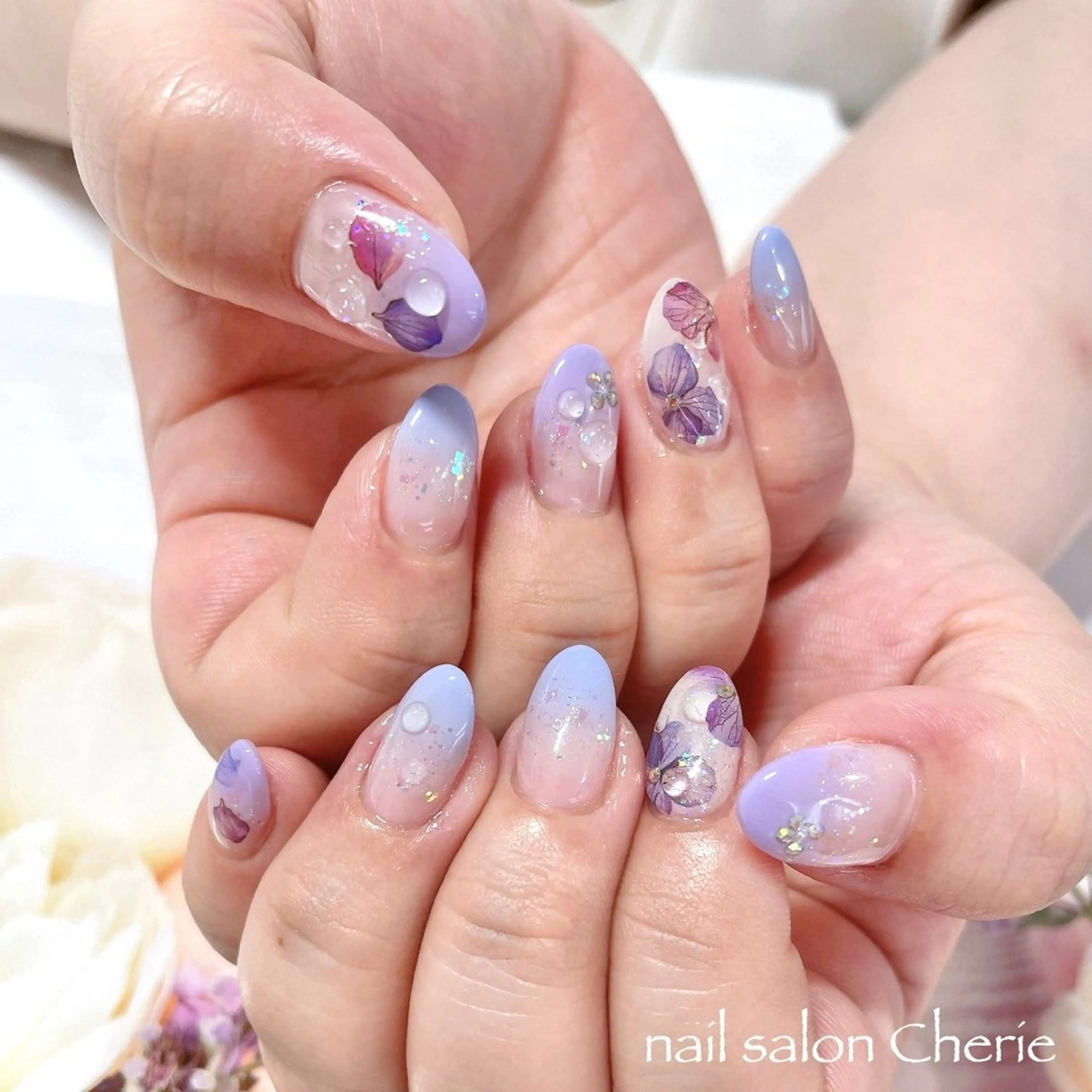 ネイル ハンドネイル nail salon Cherie ネイルサロン シェリー所属・nail salon Cherieのネイルデザイン