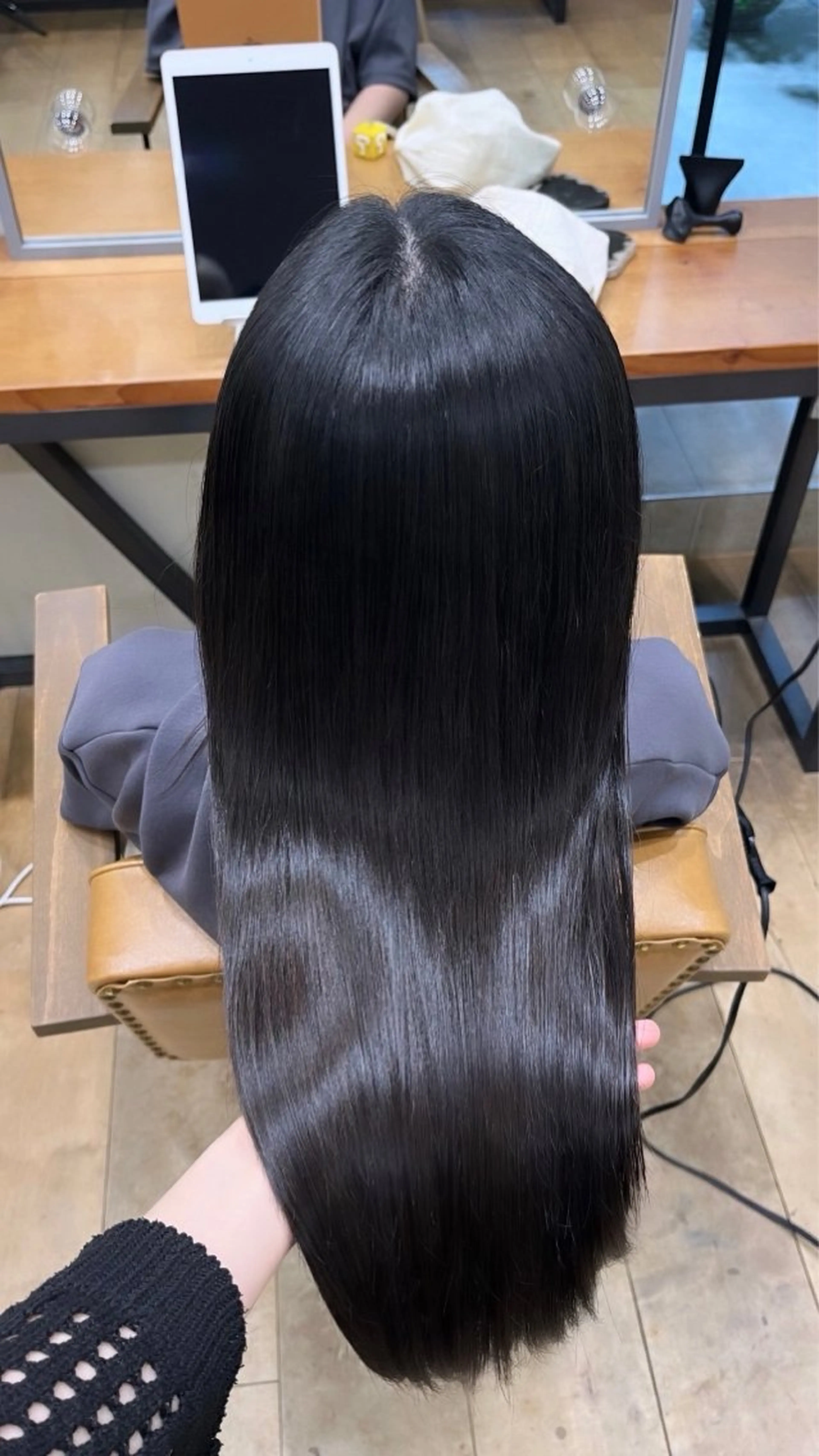 ロング 縮毛矯正 長沢 結菜🎀のヘアスタイル