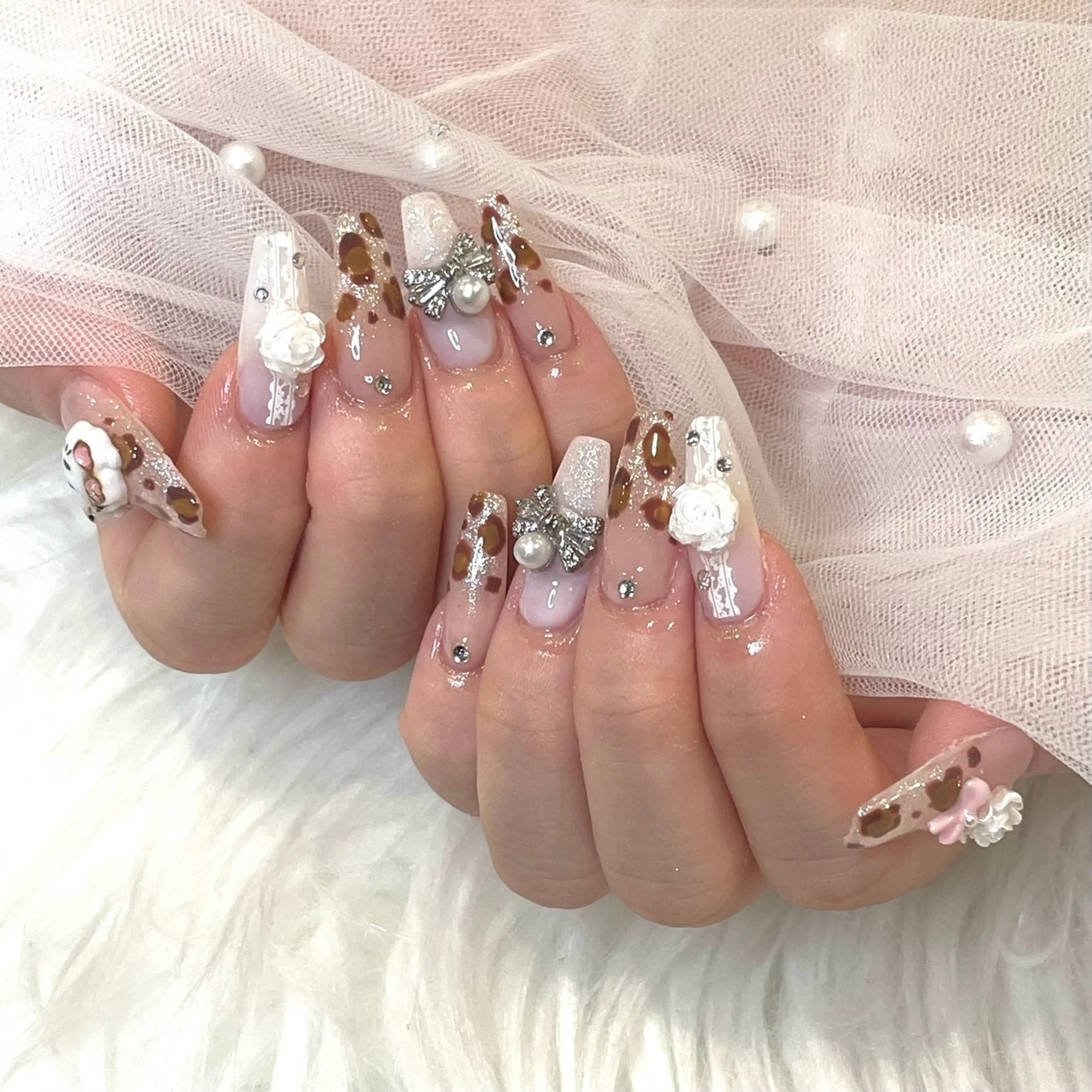 ネイル ハンドネイル yurika 🌷.*･ﾟのネイルデザイン