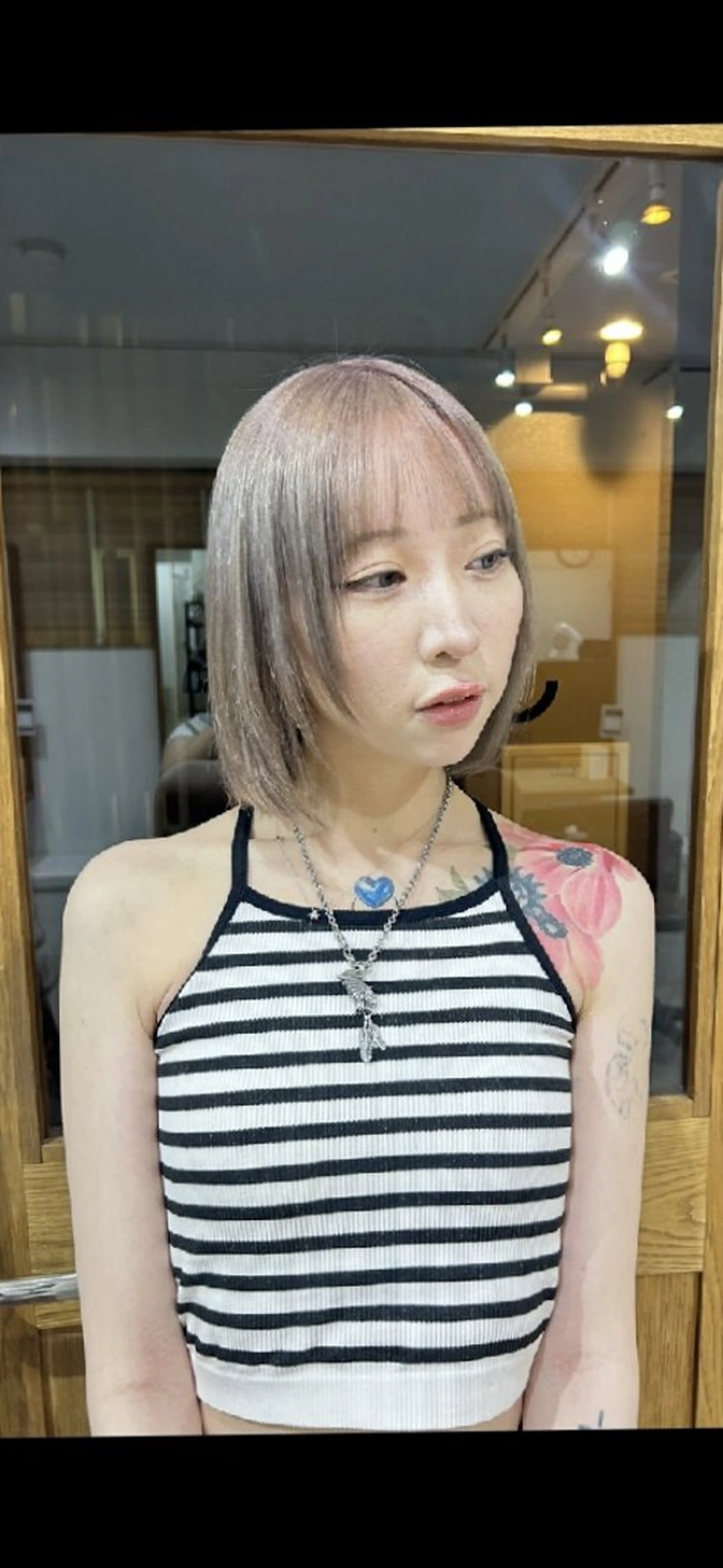 ショート 🌈扱いやすいボブ× ブリーチ🌈TAMEのヘアスタイル