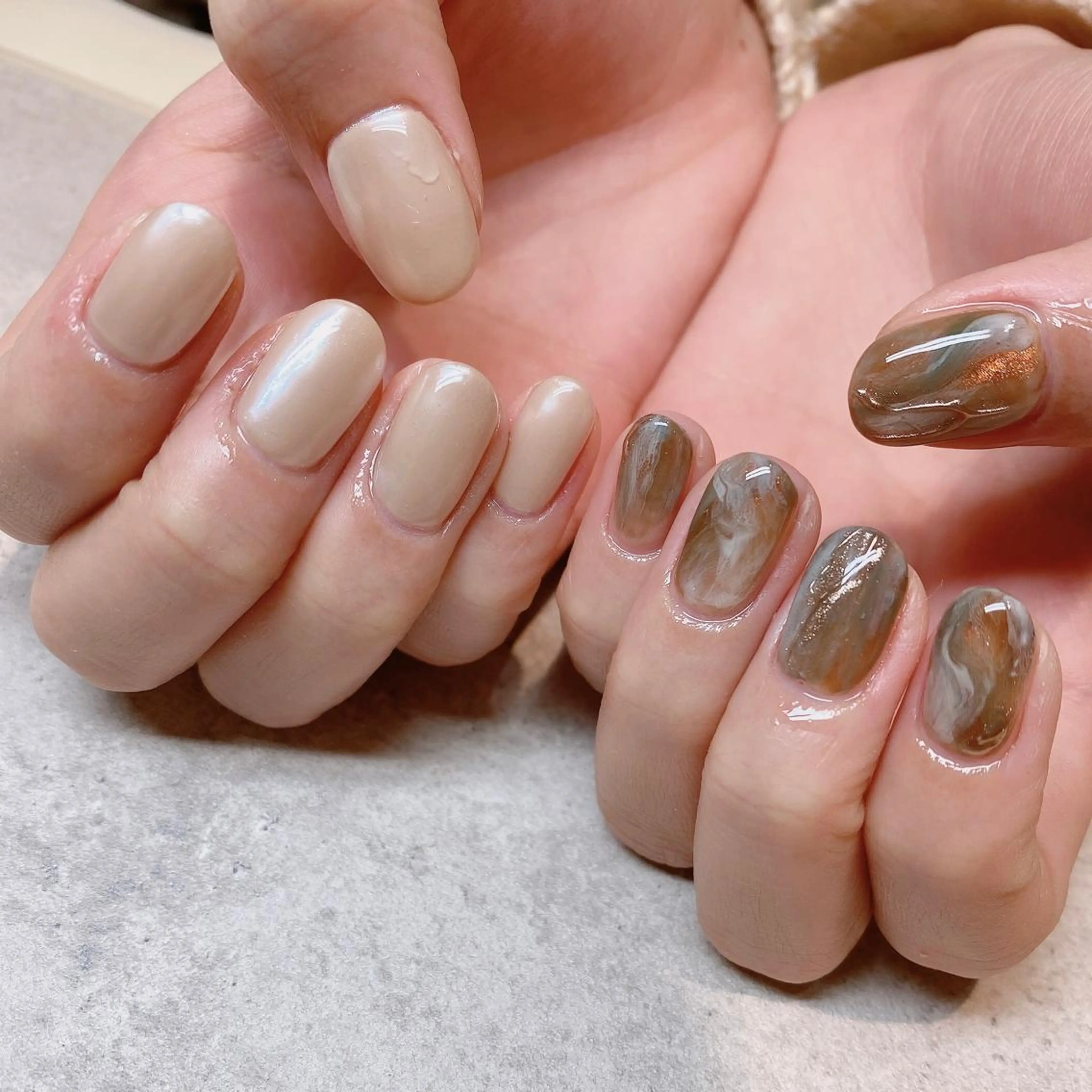 ネイル among アマン所属・lecoa_ kana／amongのネイルデザイン