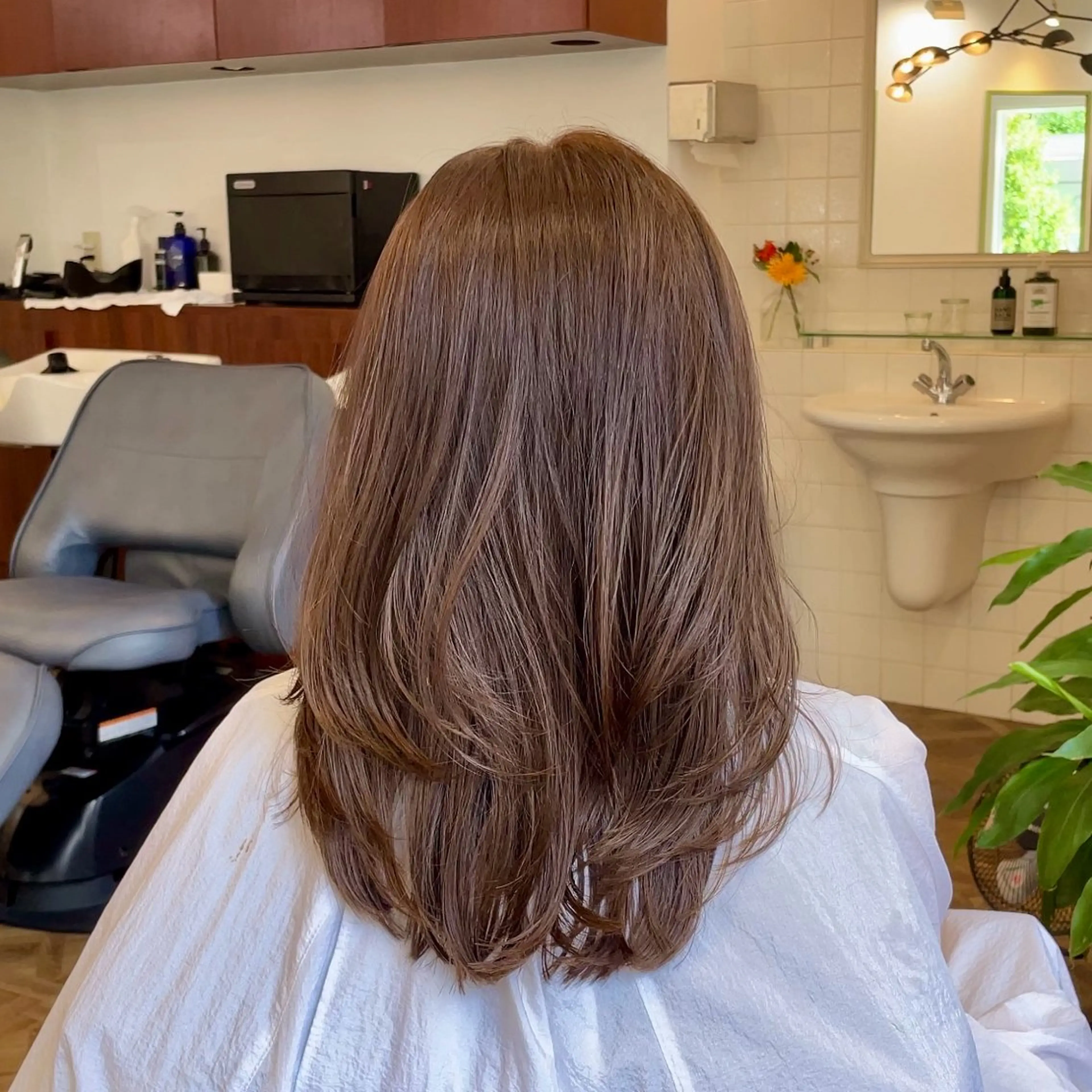 ロング カラー GROW middle所属・山梨 洸のヘアスタイル