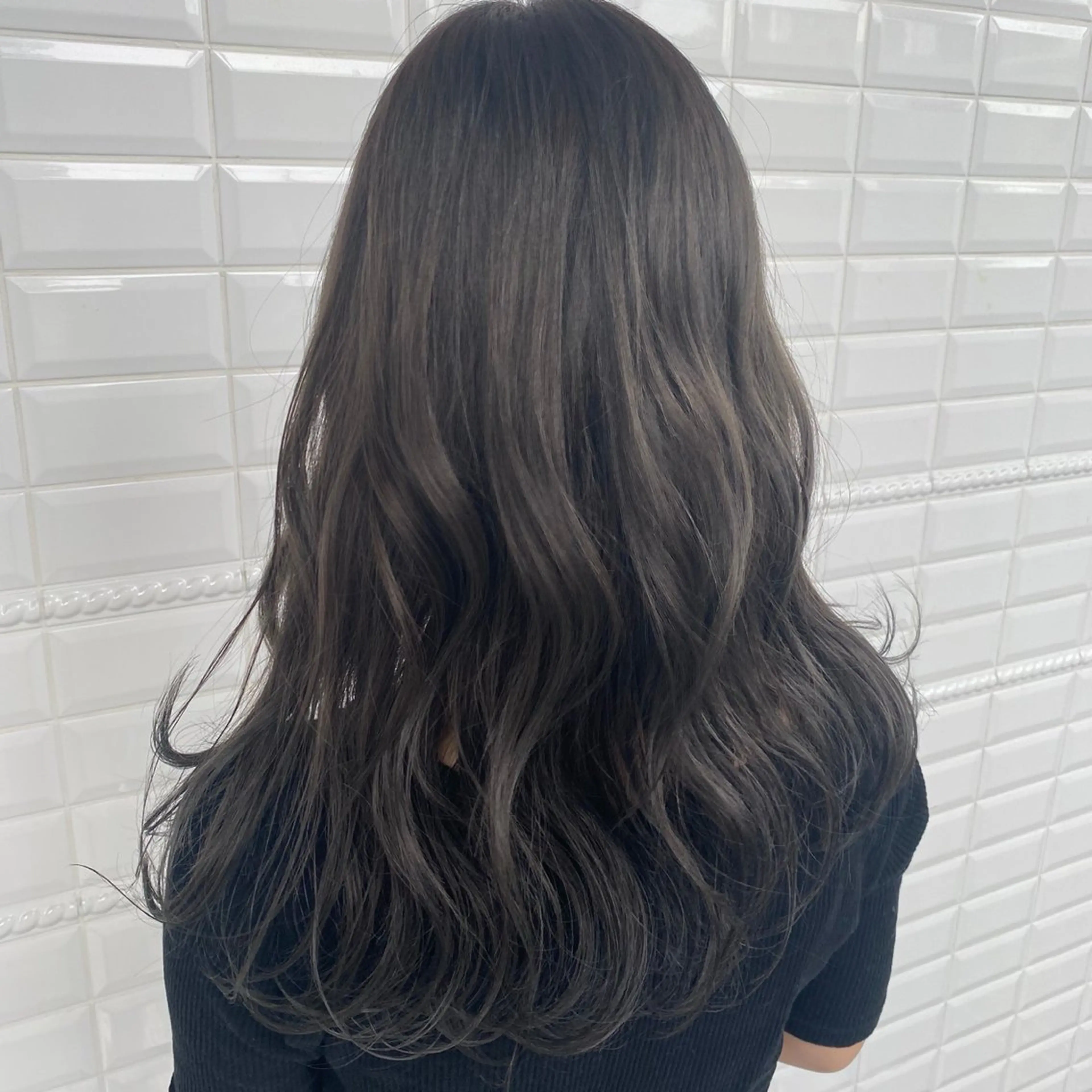 ロング カラー 透明感カラー ダブルカラー ハイライトカラー イルミナカラー インナーカラー カット ヘアカラー ヘアー.ネイル二刀流 misa🫧のヘアスタイル