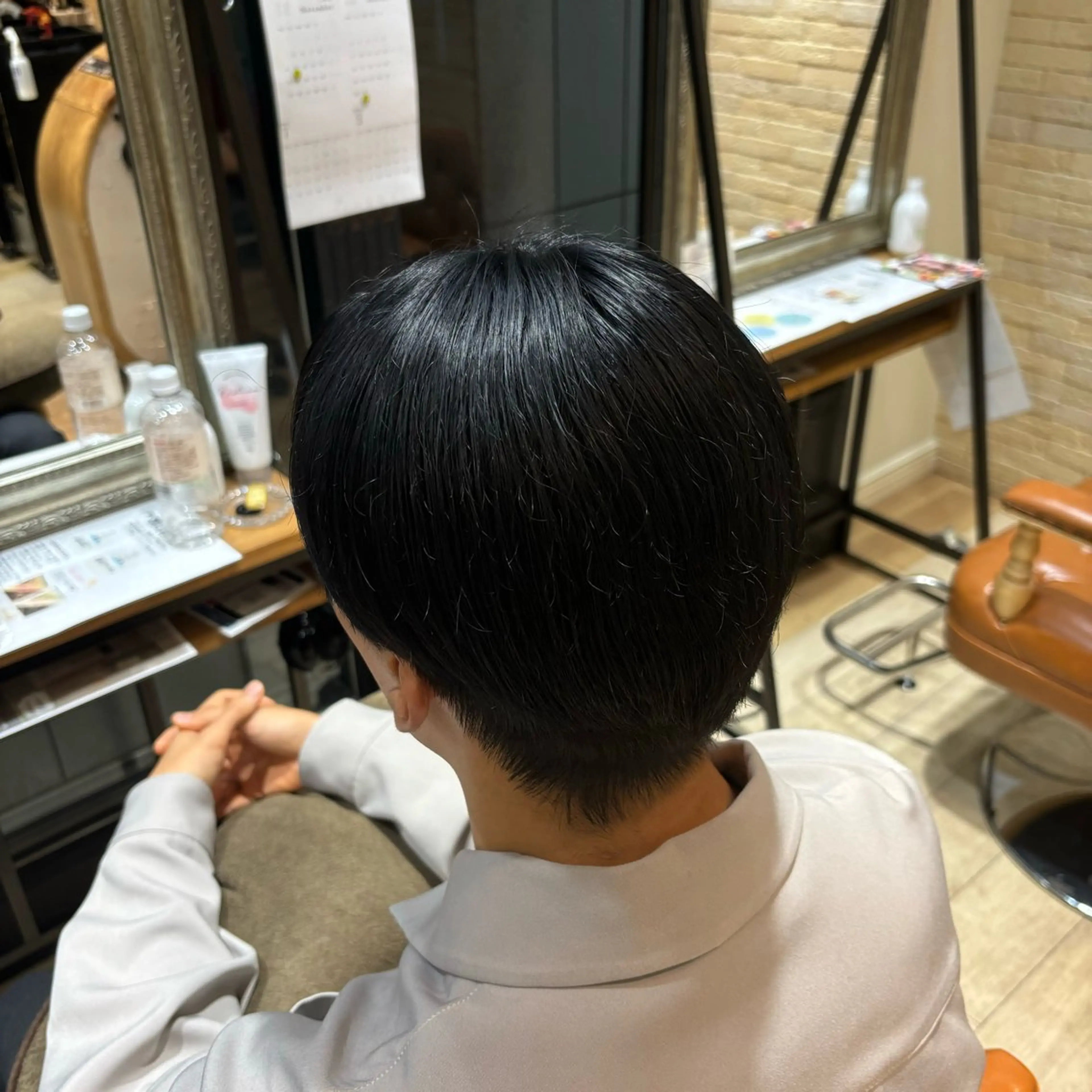 カラー ヘアカラー トリートメント しおり/🍬 KOKORO🤍のヘアスタイル