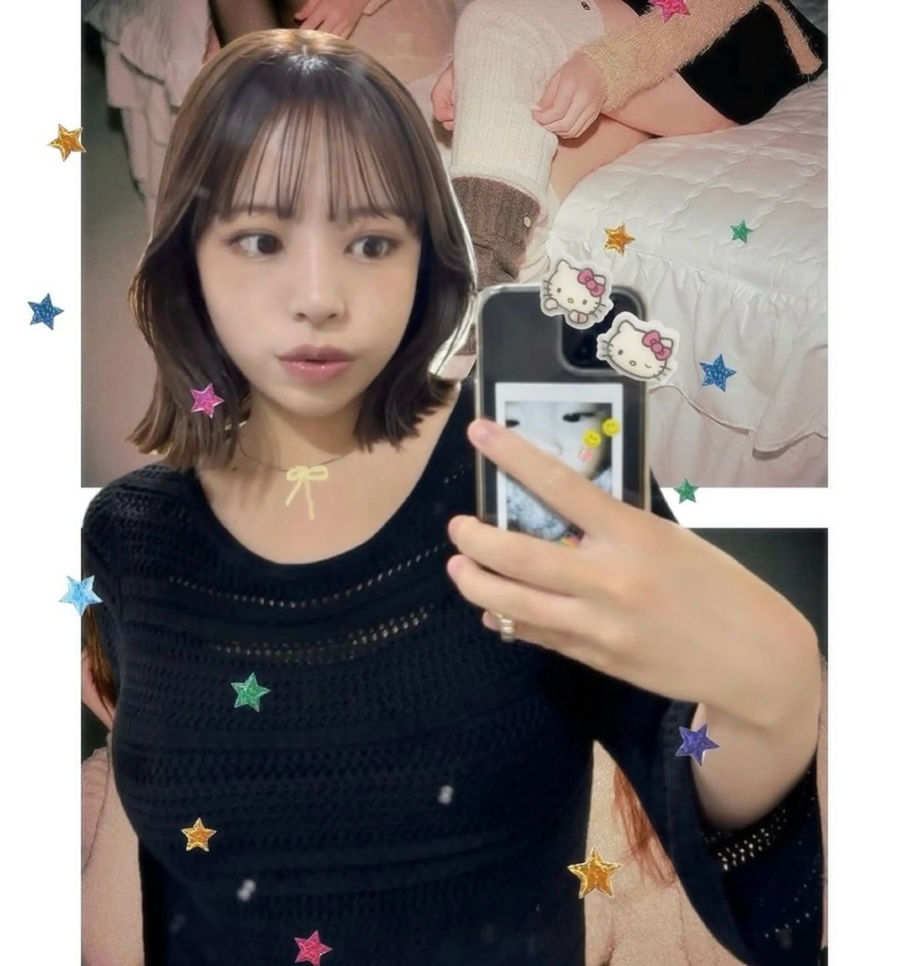 カラー ヘアカラー rizu ボブヘアのヘアスタイル