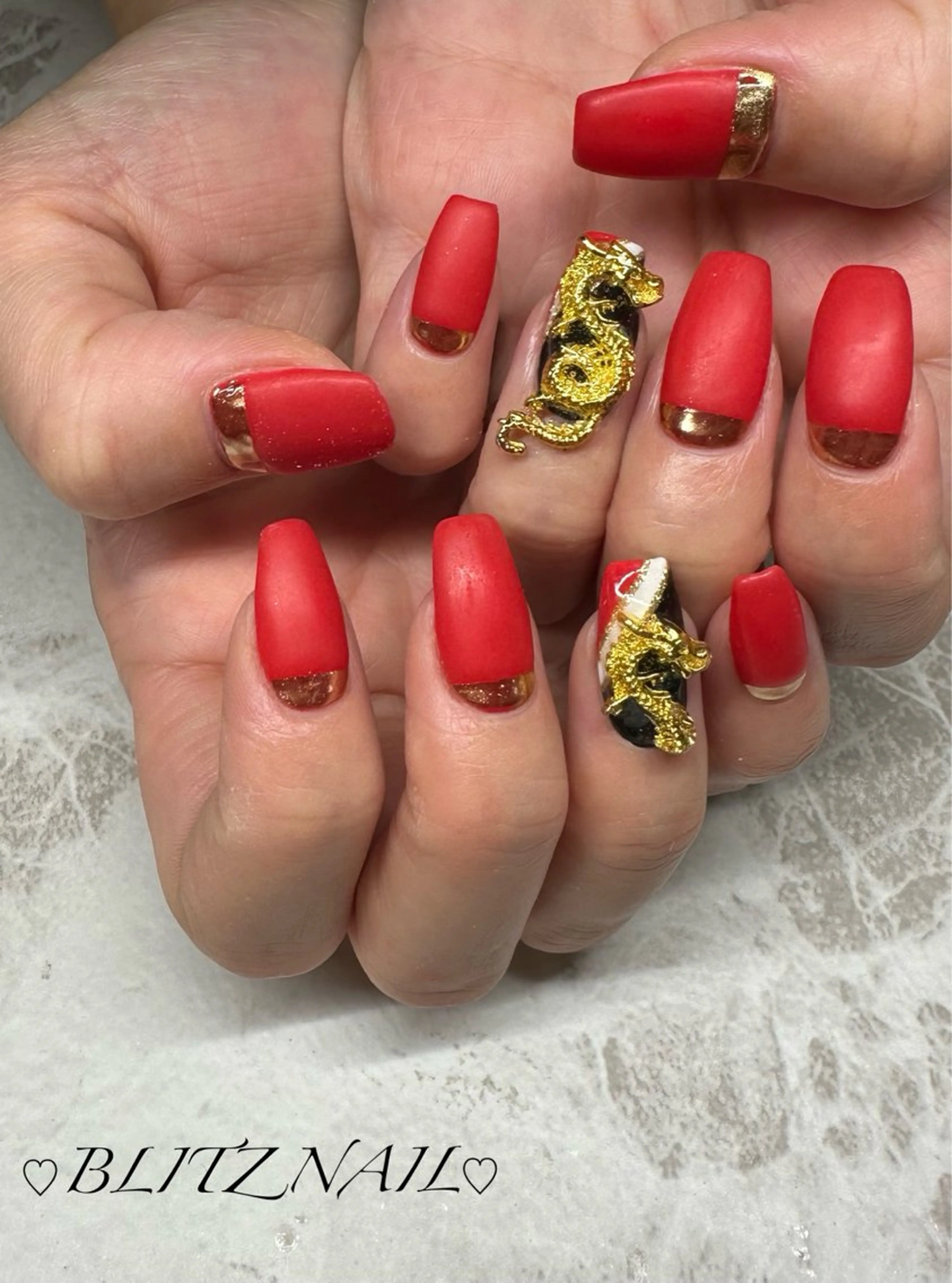 ネイル ハンドネイル BLITZ Nail 岩田💅🏻✨のネイルデザイン